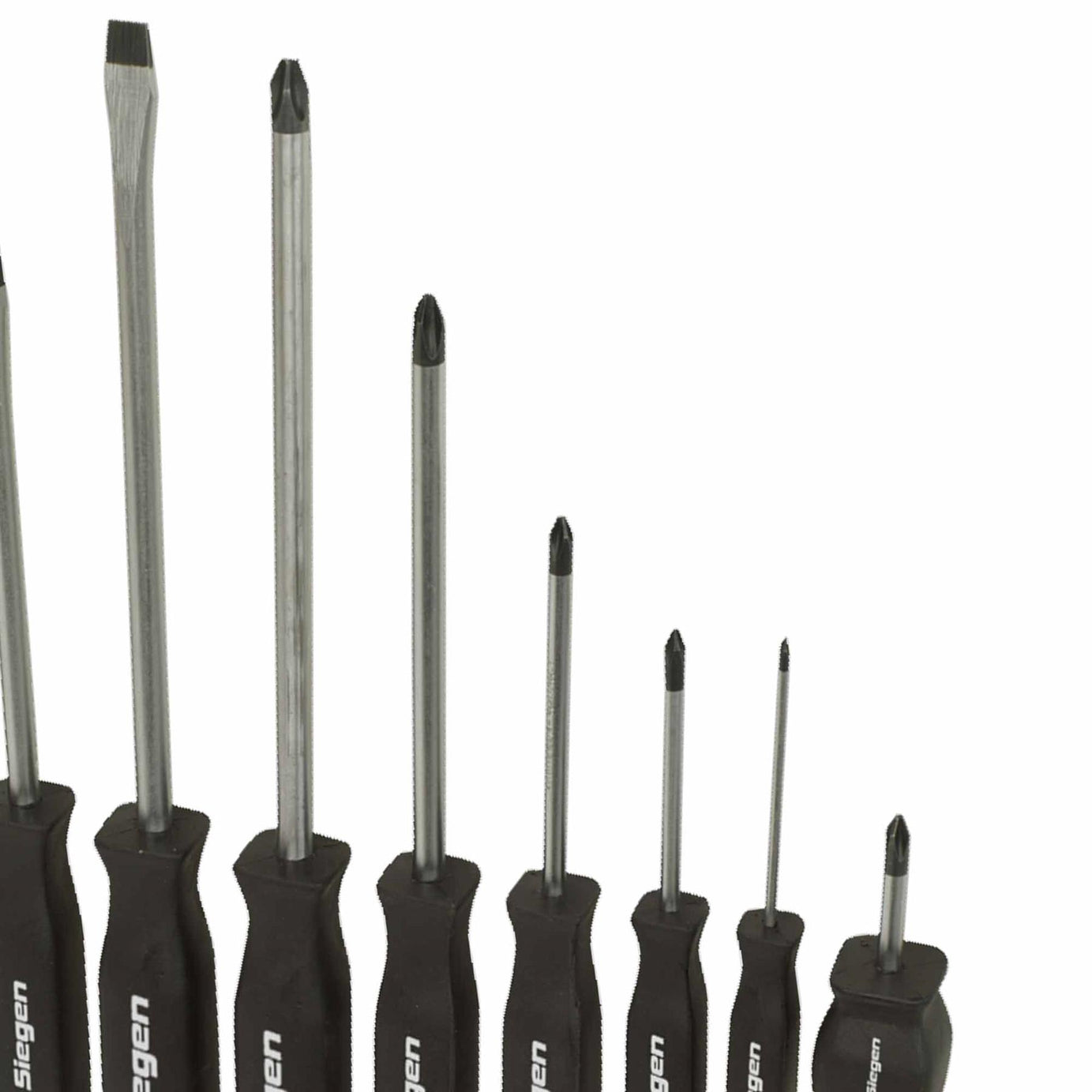 Sealey Screwdriver Set 12pc Hammer-Thru