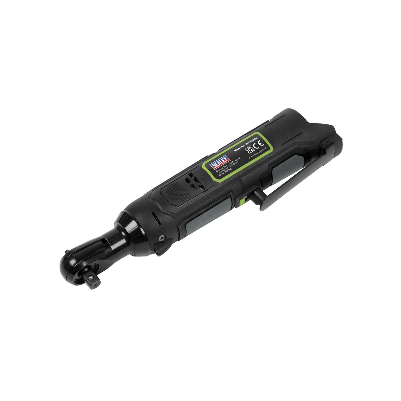 Sealey Cordless Ratchet Wrench 45Nm 3/8"Sq Drive 10.8V 2Ah