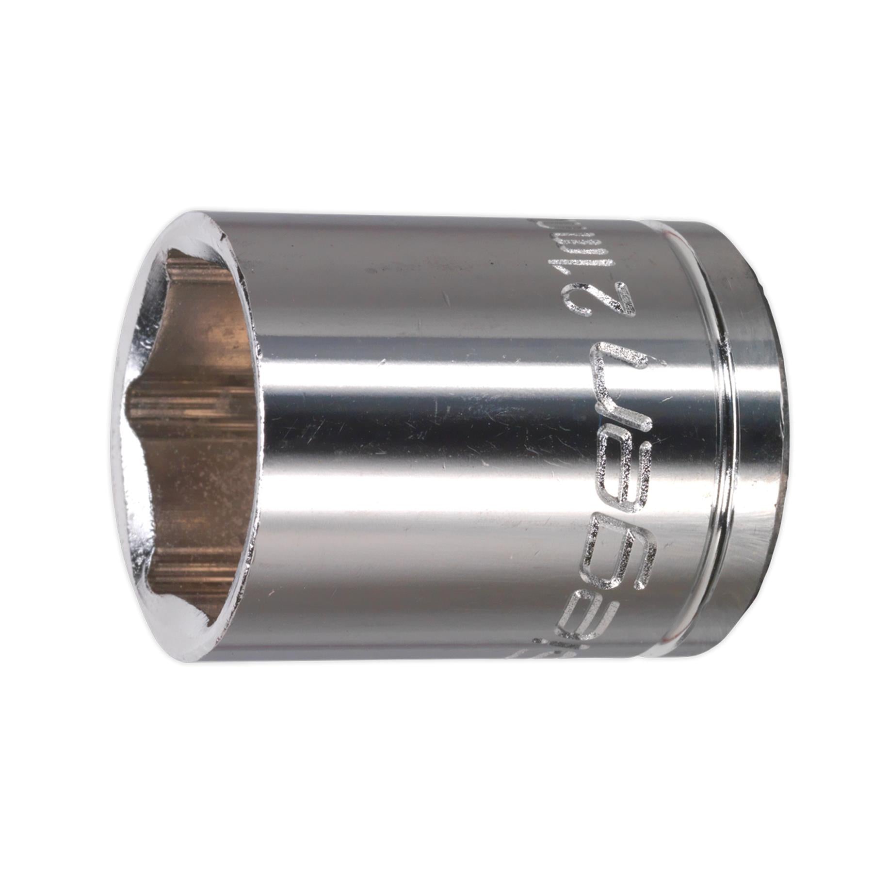 Sealey WallDrive Socket 21mm 1/2"Sq Drive