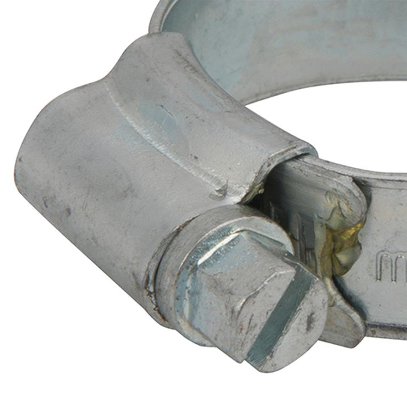 10Pk Hose Clips - 22 - 30mm (1A) Zinc-Plated Mild Steel Ideal For Automotive Use