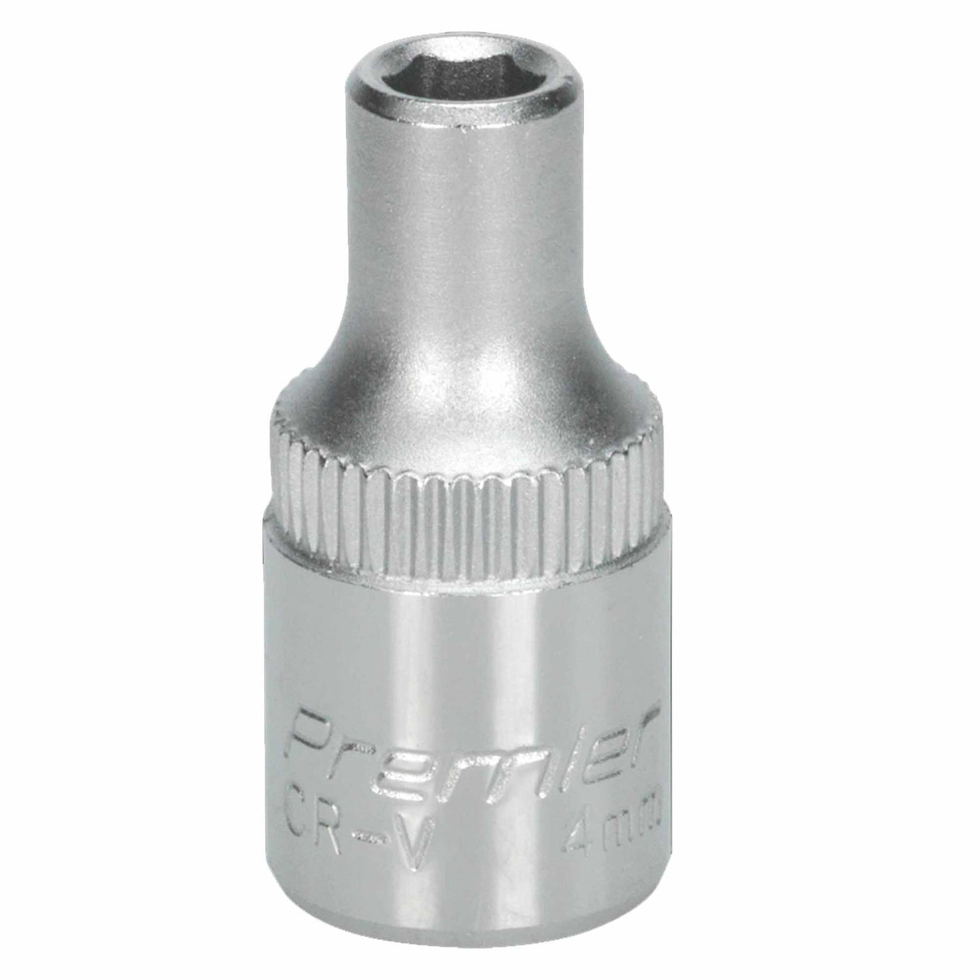 Sealey WallDrive Socket 4mm 1/4"Sq Drive  Chrome Vanadium Steel
