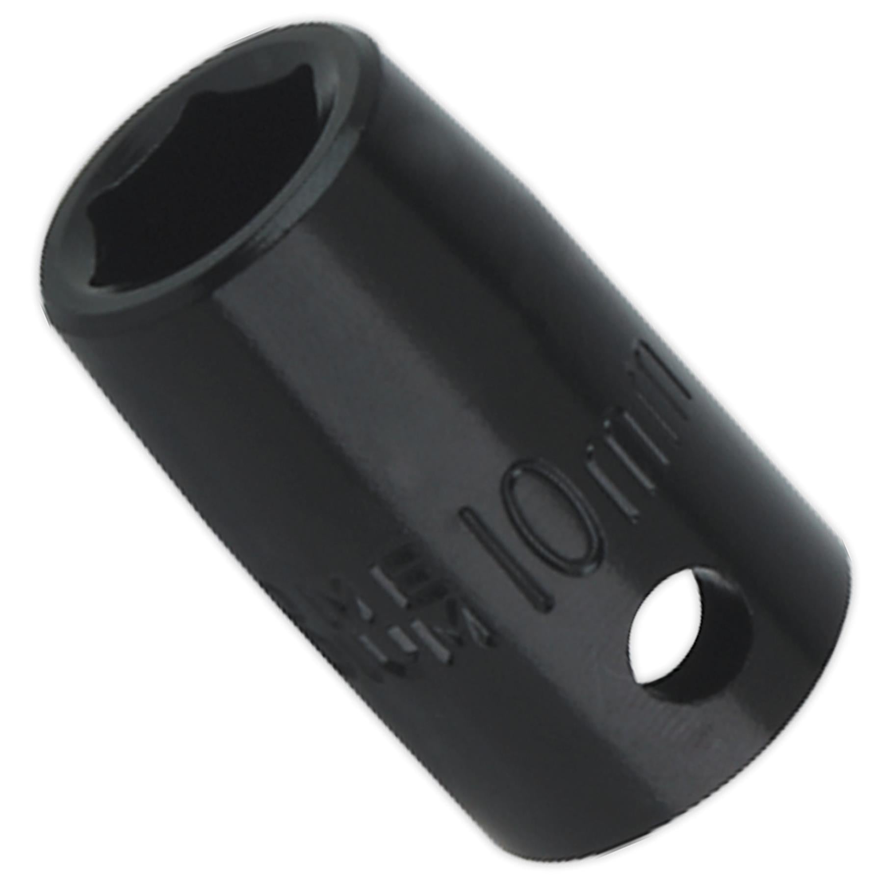 Sealey Impact Socket 10mm 3/8"Sq Drive Chrome Vanadium