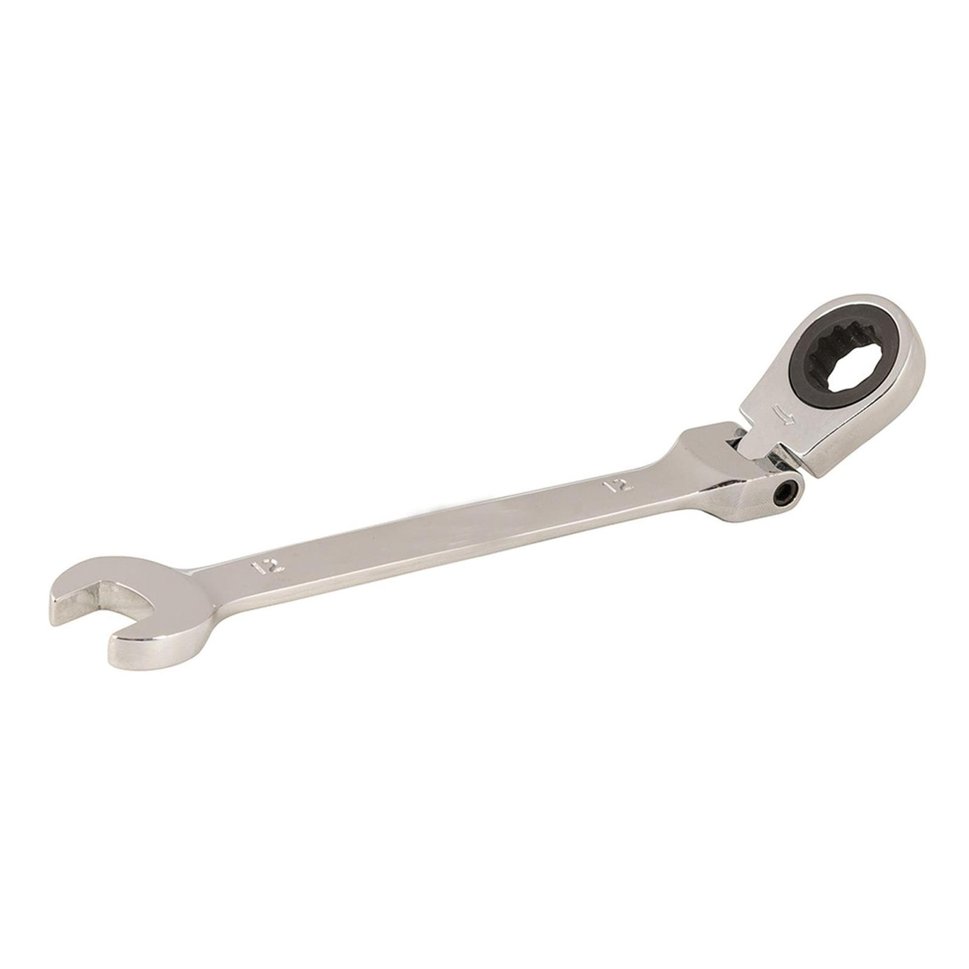 Flexible Head Ratchet Metric Spanner 