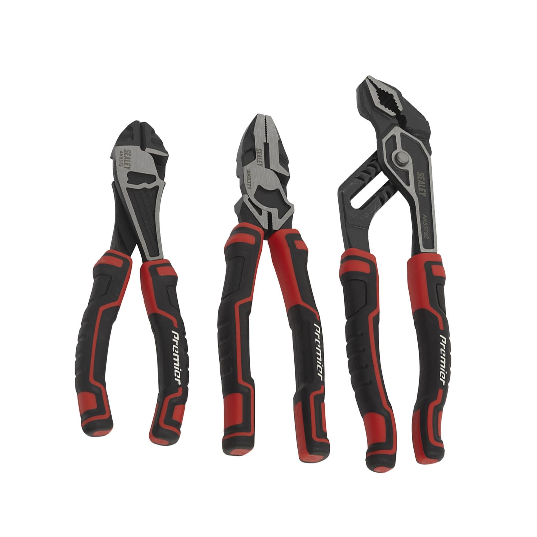 Sealey Pliers Set High Leverage 3pc