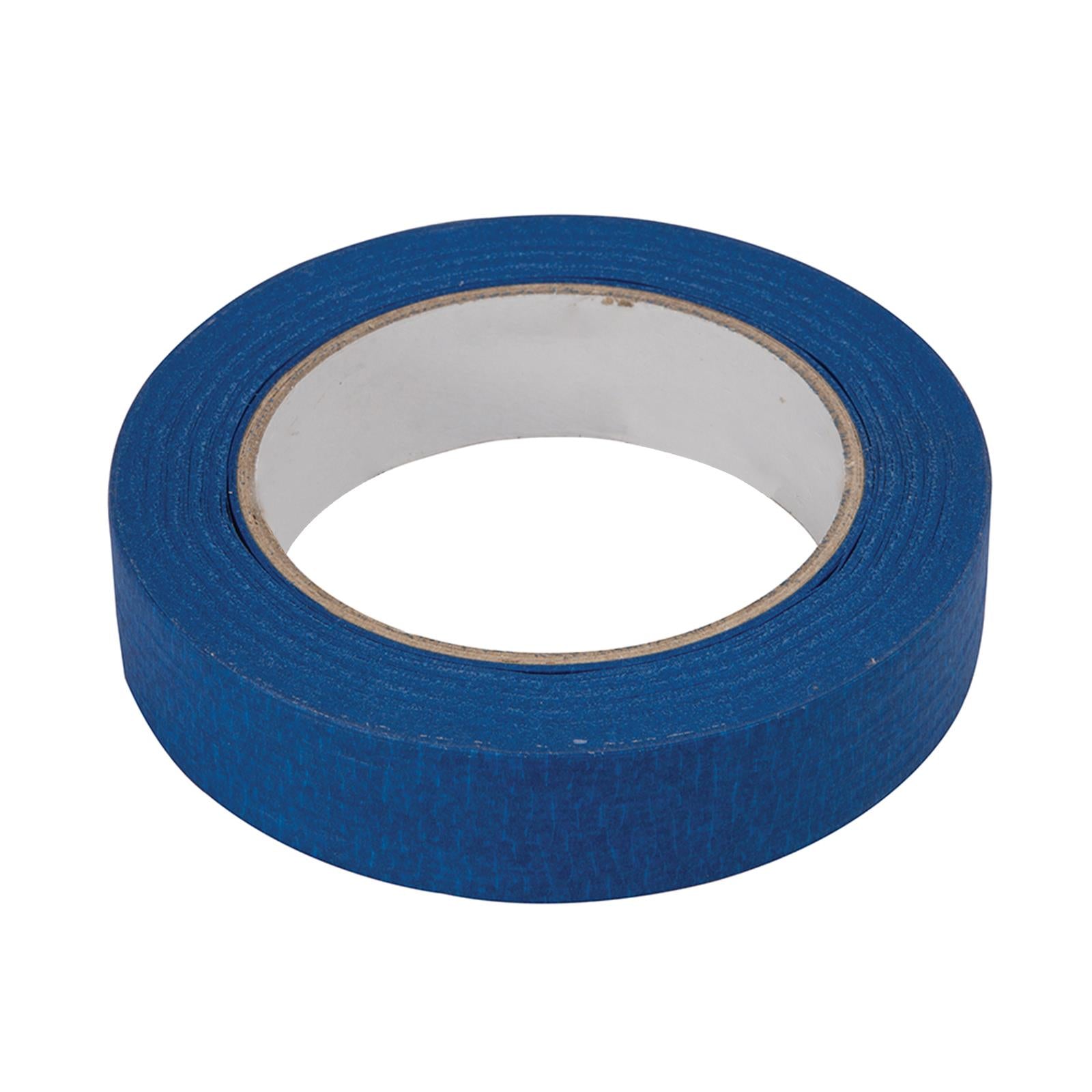 Blue Masking Tape Clean Peel UV Resistant Painters/Decorators 24mm x 50m 24 Roll