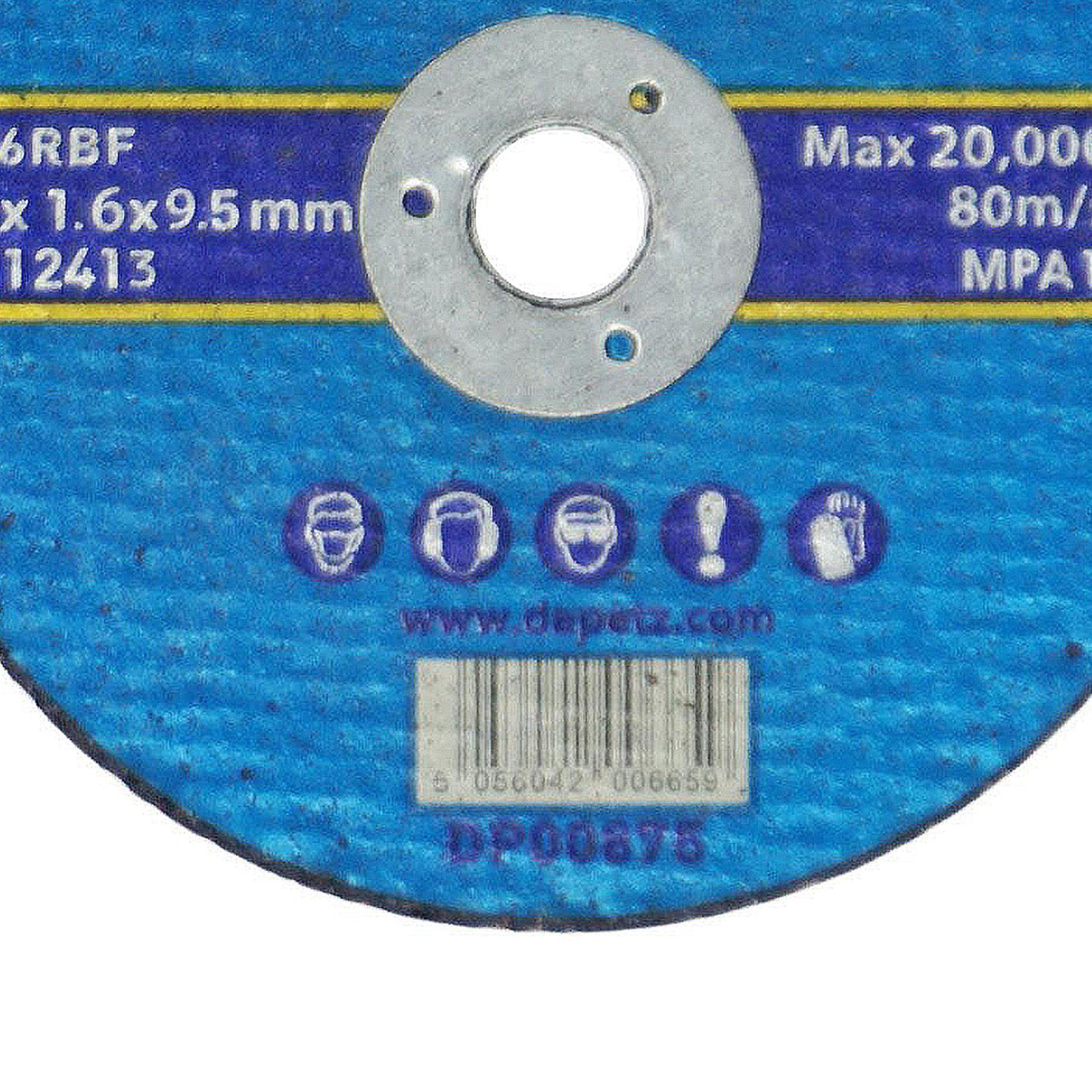 50 Pack 75mm X 1.6mm Metal Cutting Cut Off Discs 9.5mm Bore High Quality