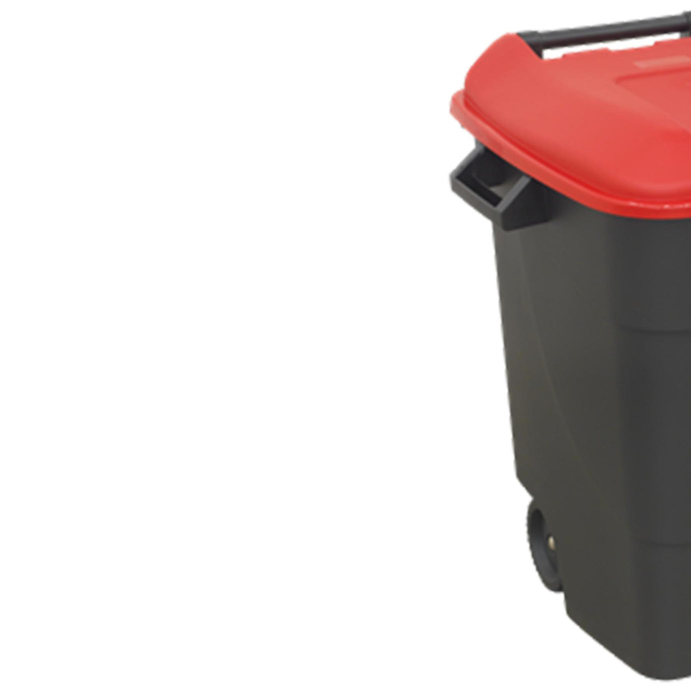 Sealey Refuse/Wheelie Bin 100L - Red