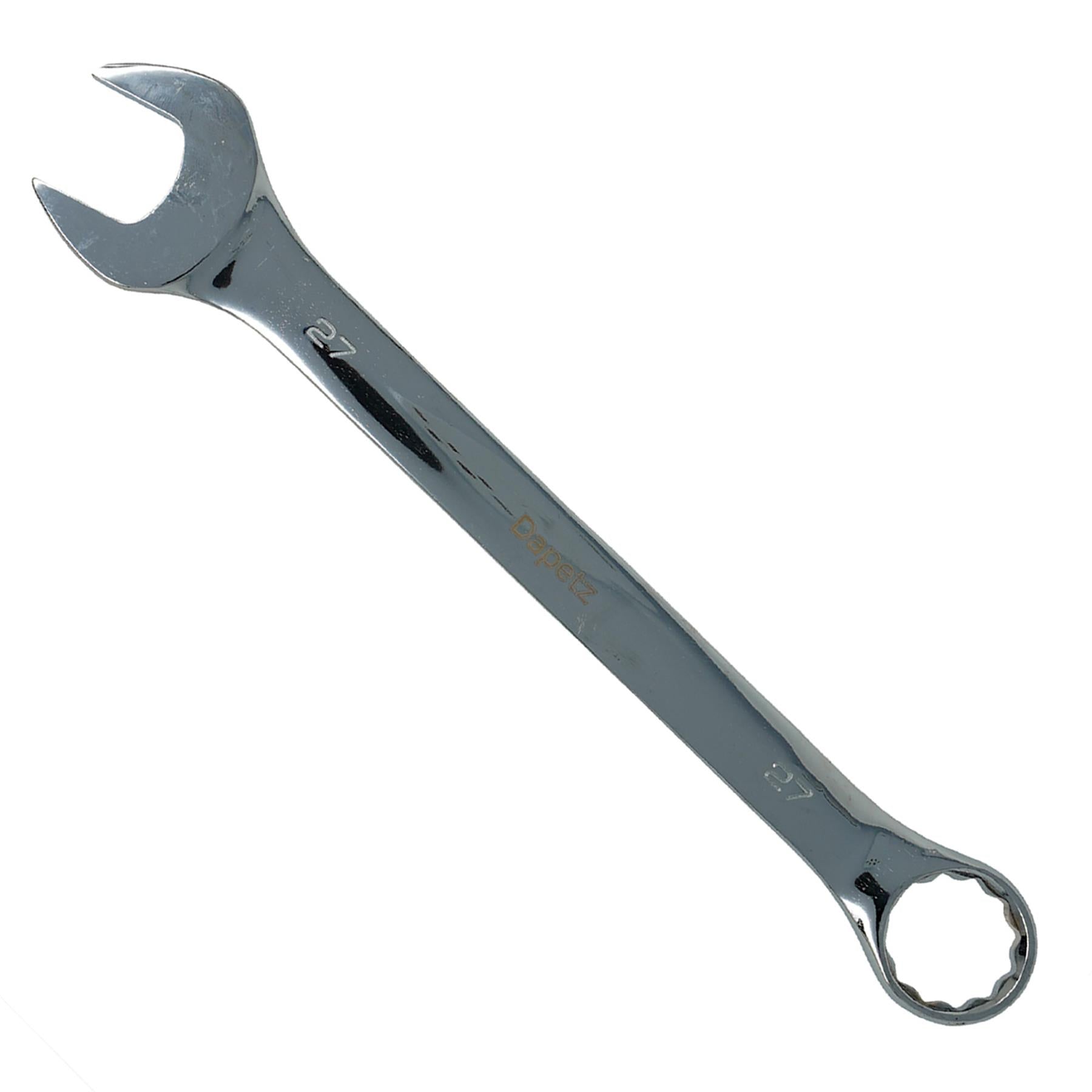 Combination Open Ring Spanner Chrome Mechanics Garage Tools 27mm