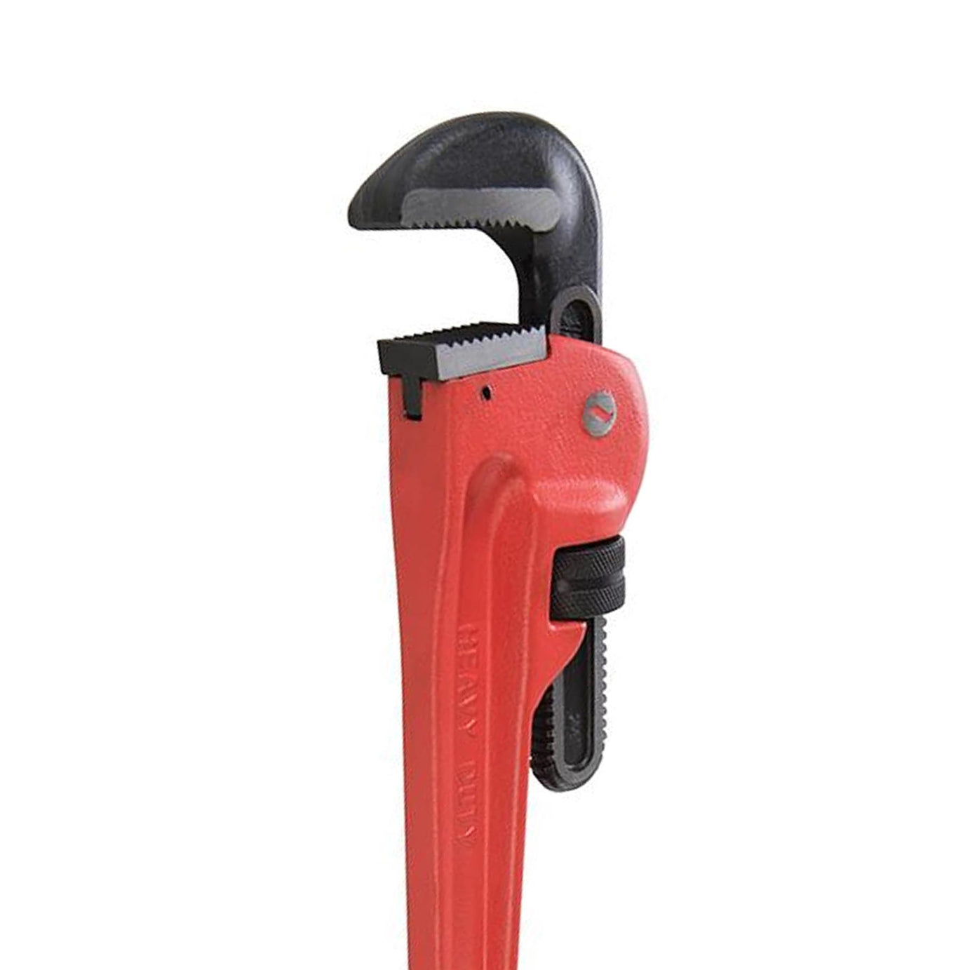 Heavy Duty Pipe Wrench 610mm/24" Corrosion-Resistant & Rippled Powder Coating