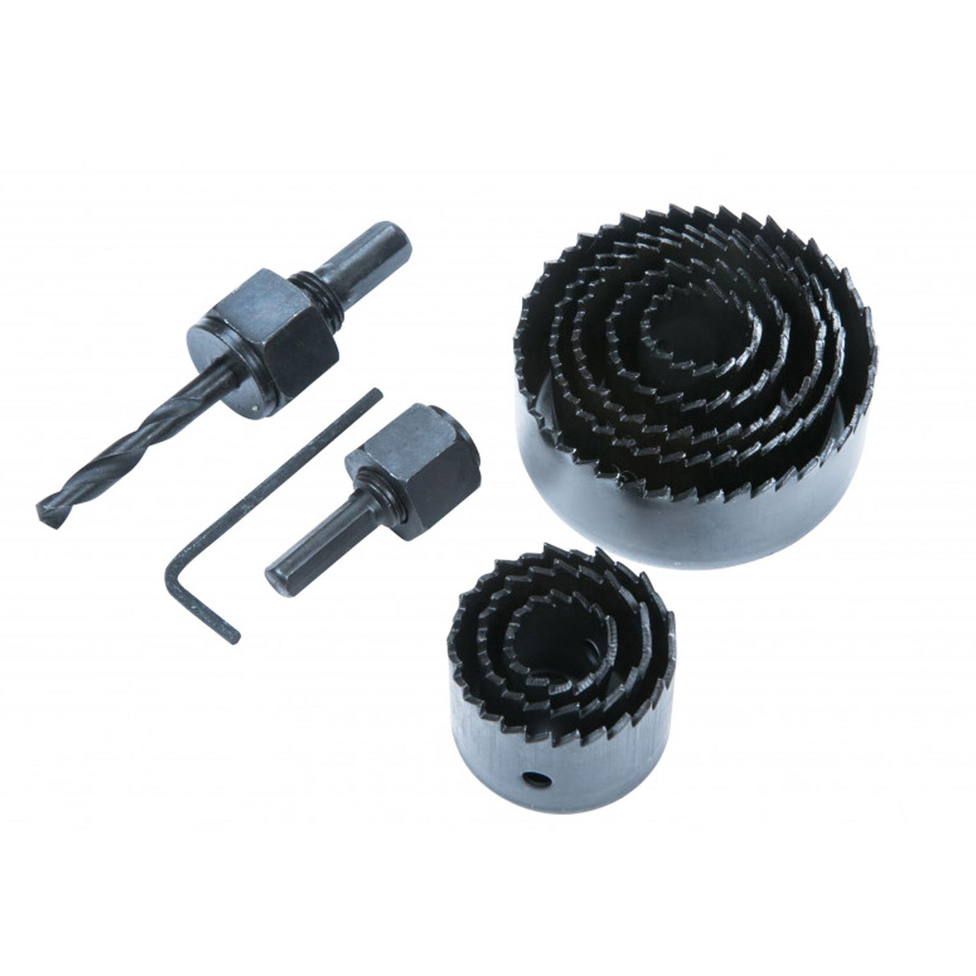 Bluespot 11 Piece Hole-saw Set With Hex Key & Arbor- 19-64mm Hole Saw In Case