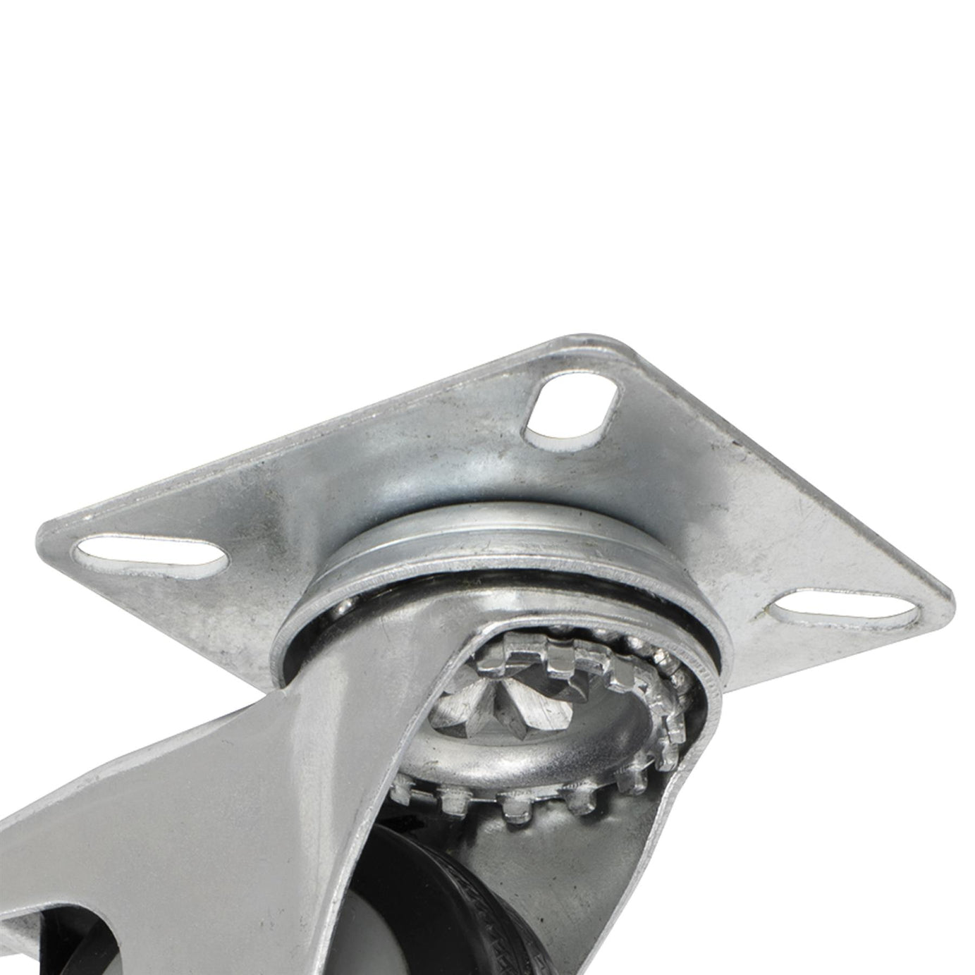 Sealey Castor Wheel Swivel Plate with Brake 50mm