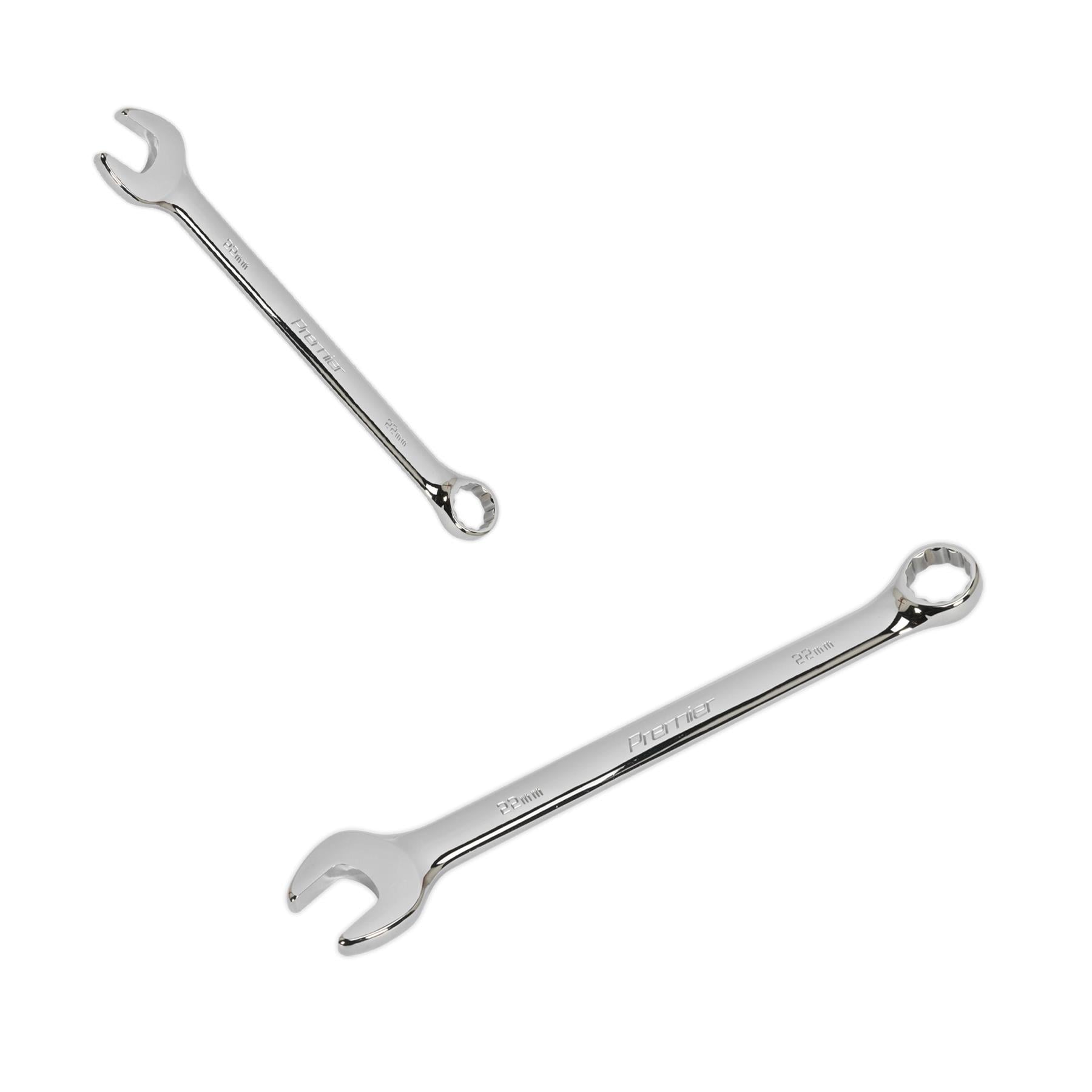 Sealey Combination Spanner 22mm Chrome Vanadium Steel