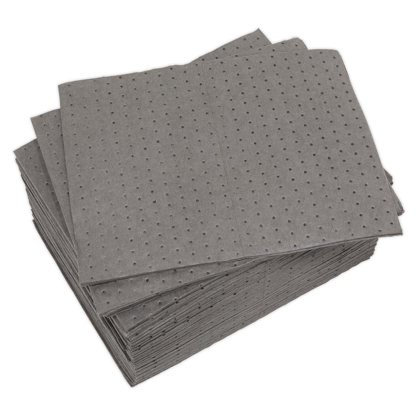 Sealey Spill Absorbent Pad Size: 500 x 400mm. Pack of 100