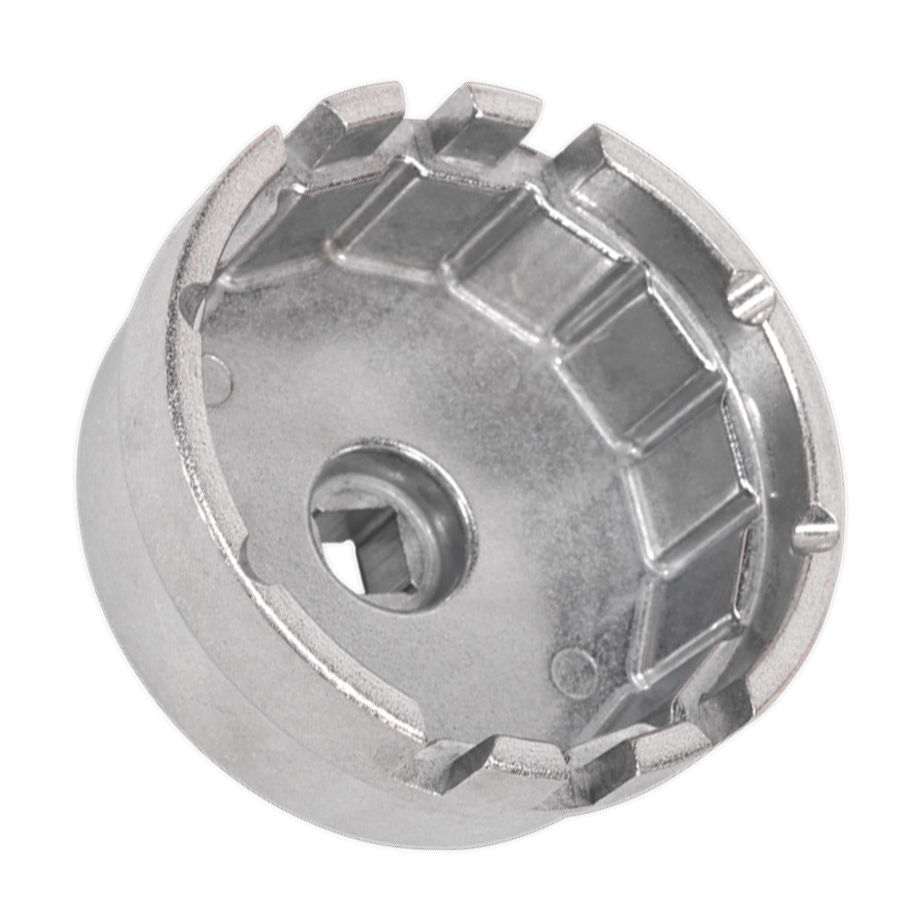 Sealey Oil Filter Cap Wrench 64.5mm x 14 Flutes - Toyota