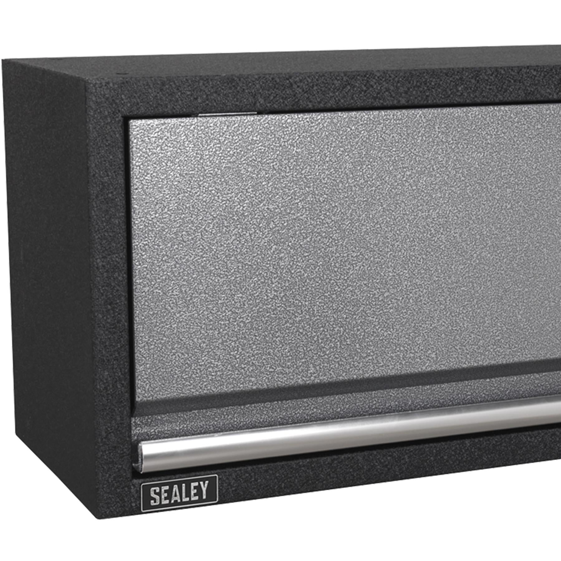 Sealey Modular Wall Cabinet Aluminium handles. 680mm