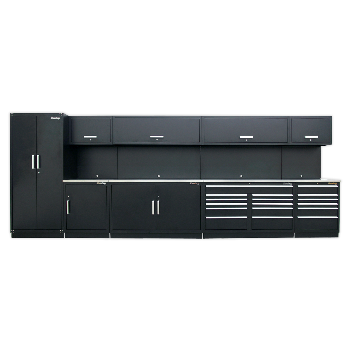 Sealey Premier 5.6m Storage System - Stainless Worktop