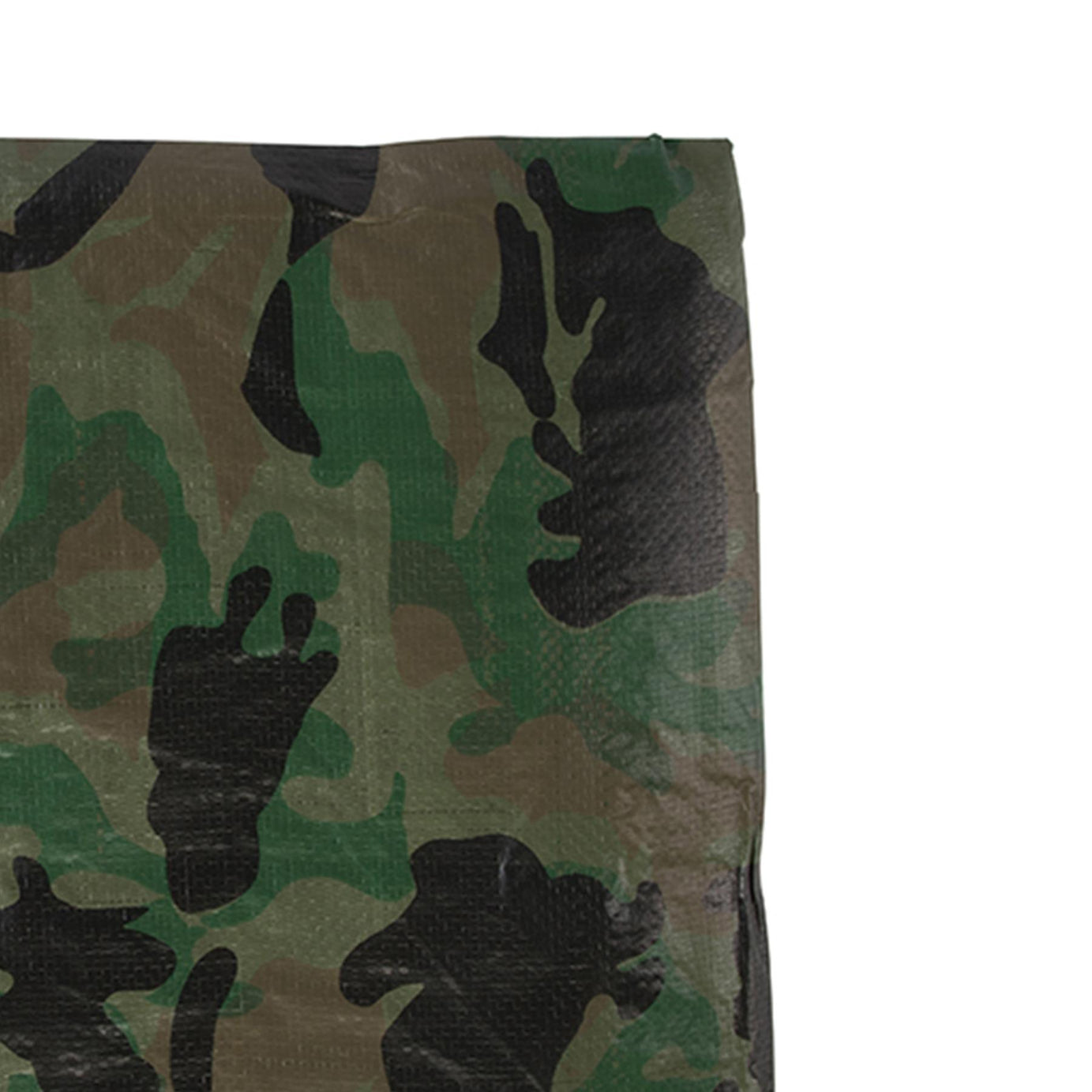 Camouflage Tarpaulin With Laminated Basket Weave & Uv Filter-Treated 2.4 X 3M