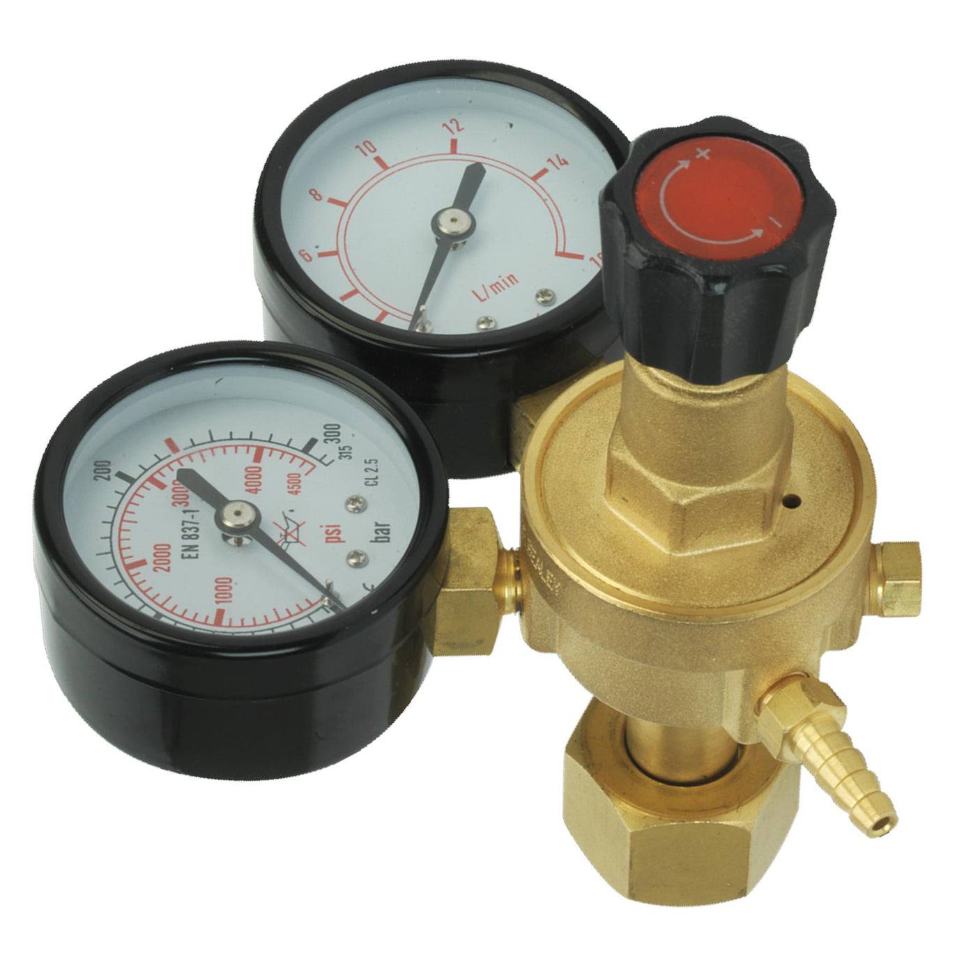 Sealey MIG Gas Regulator 2 Gauge Industrial