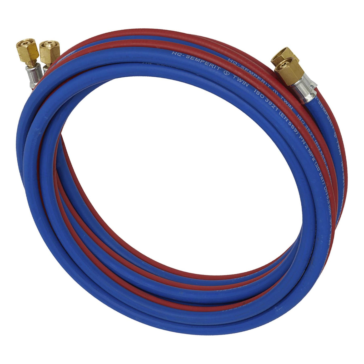 Sealey Twin Rubber Hose Set Oxyacetylene 5m