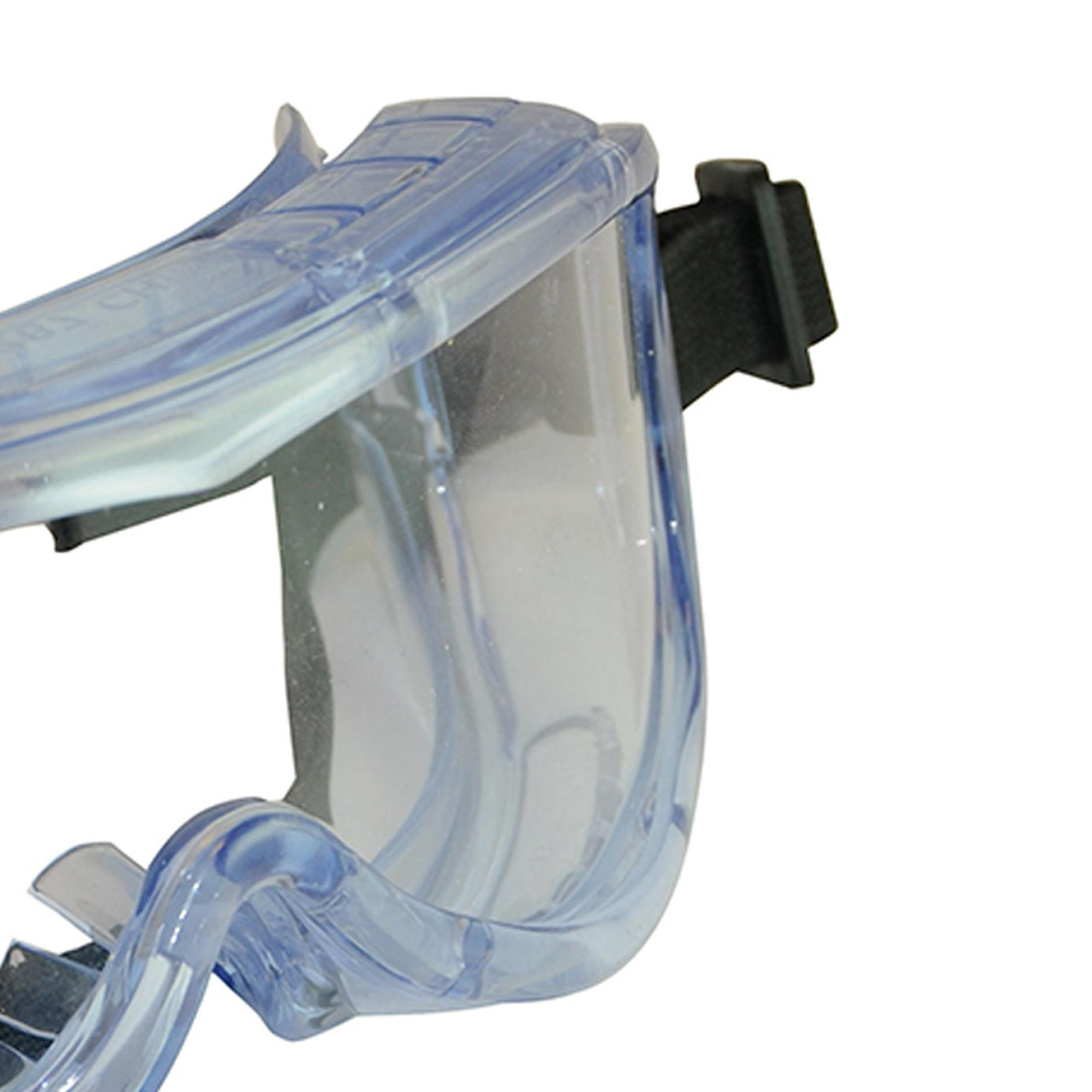 Panoramic Safety Goggles Panoramic Blue Tinted Lightweight Frame New