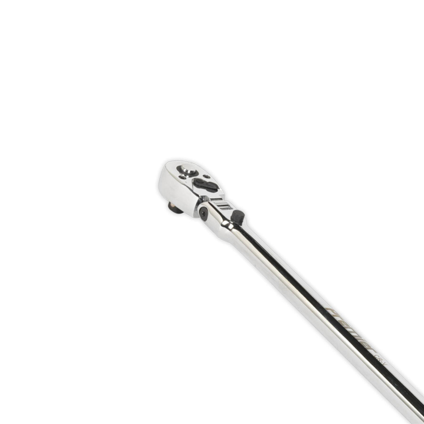 Sealey Ratchet Wrench Flexi-Head Extra-Long 455mm 3/8"Sq Drive