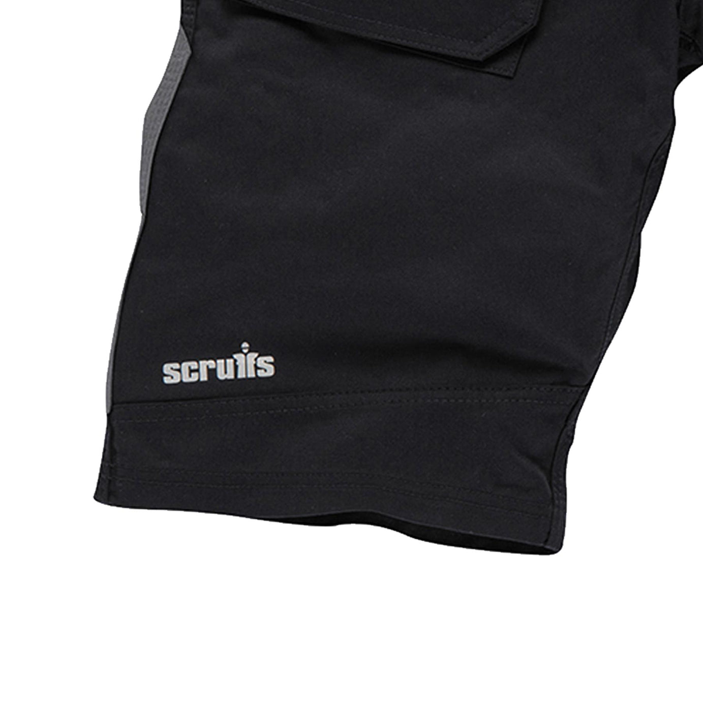 Trade Short Black Size 30" W Ykk Zipped Fly. 65% Polyester, 35% Cotton, 250gsm.