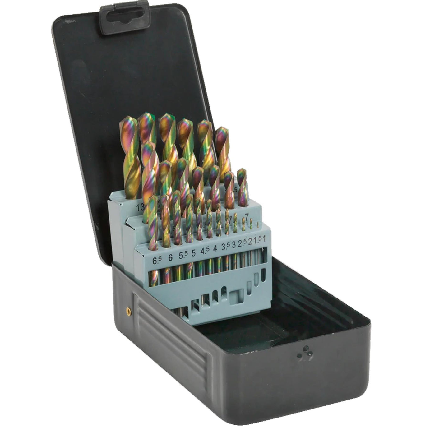 Sealey HSS Drill Bit Set 25pc Edge Ground - Metric DIN 338