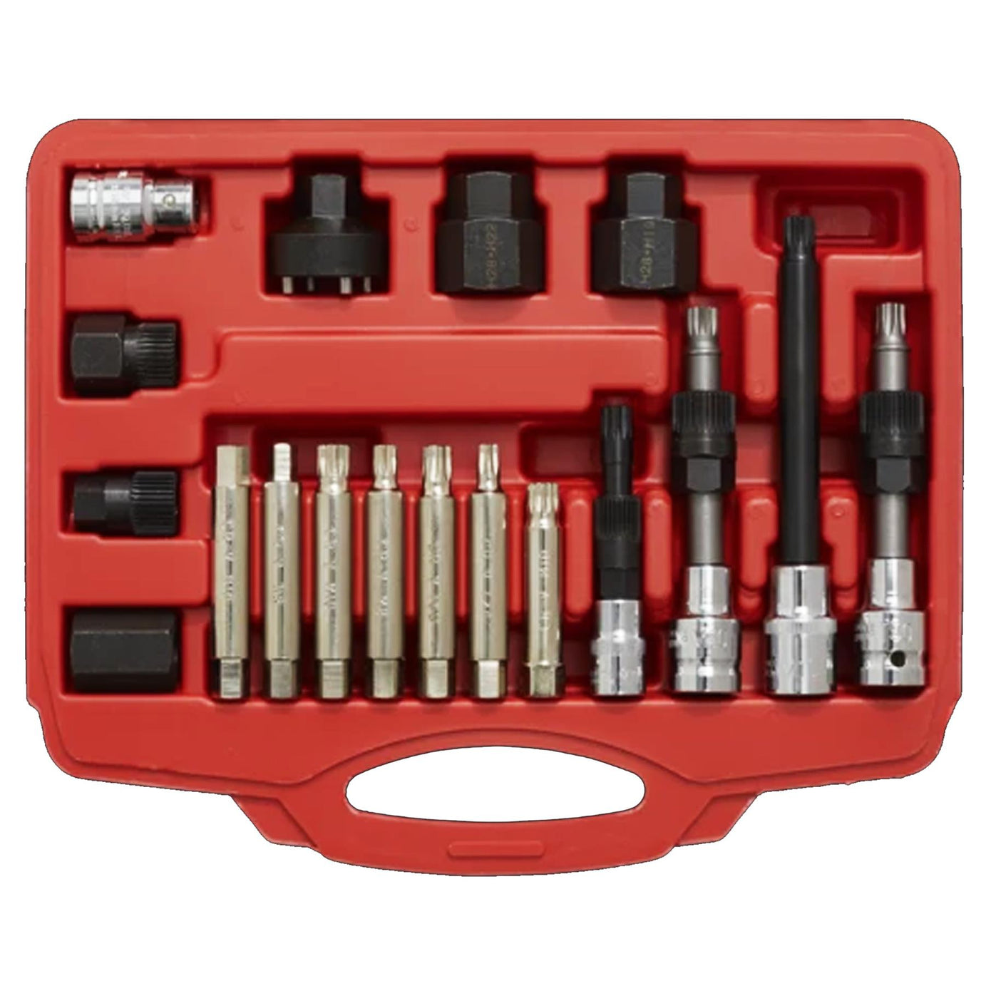 Alternator Freewheel Pulley Removal Set 18pc Sealey