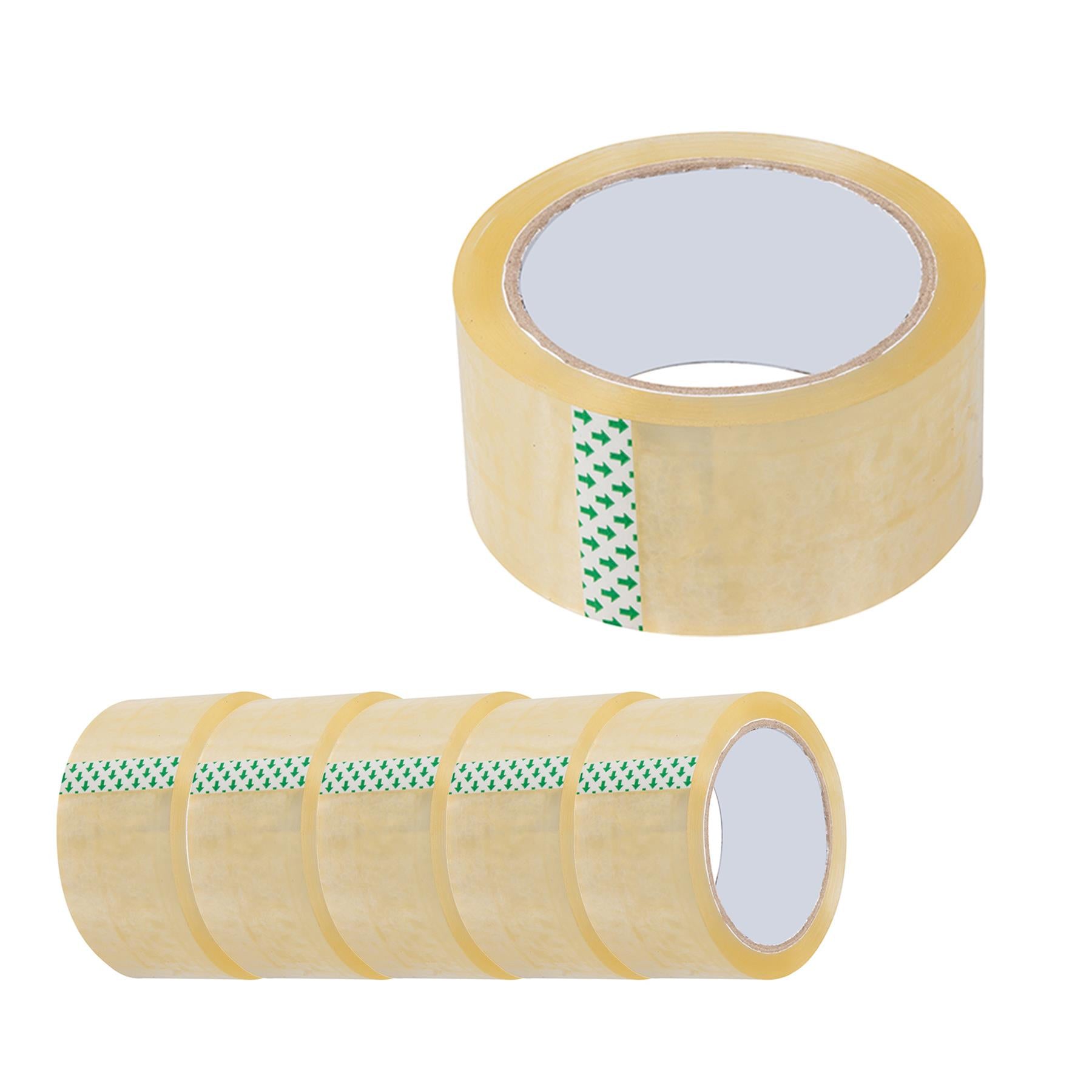 Fixman Clear 6pk Parcel Packing Tape Carton Sealing 48mmX66m Cellotape Packaging