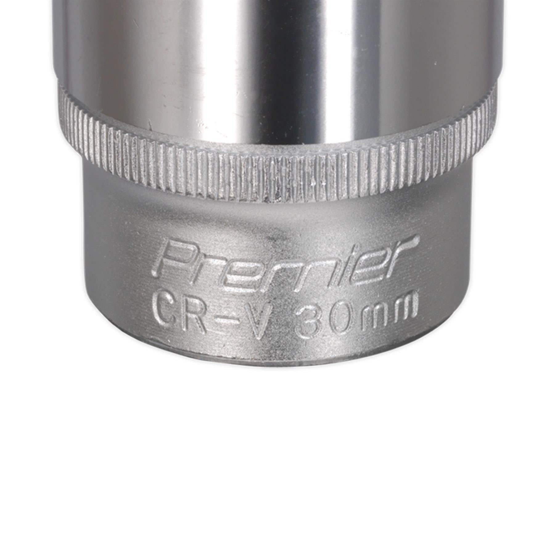 Sealey WallDrive Socket 30mm 1/2"Sq Drive