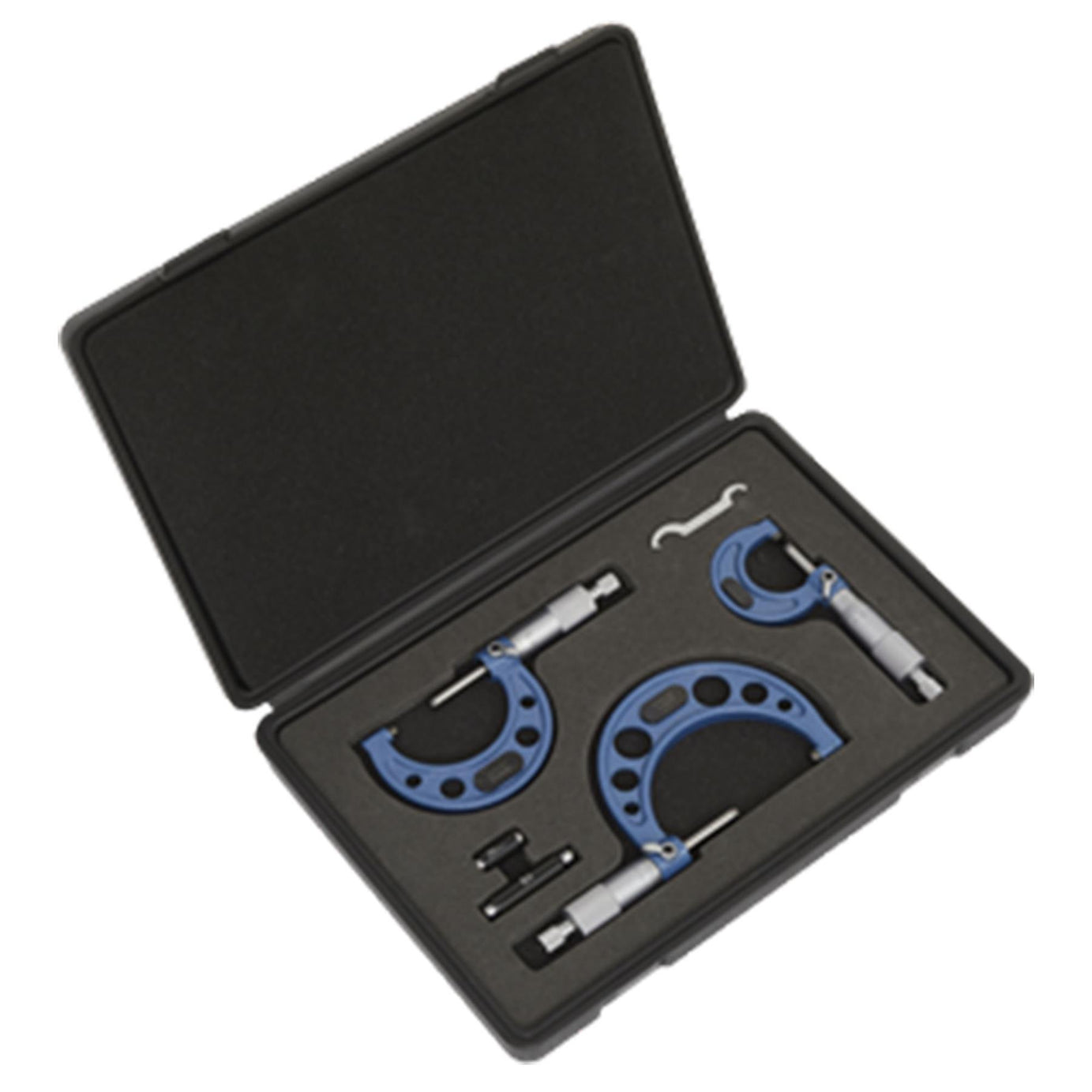 Sealey Micrometer Set 3pc Metric