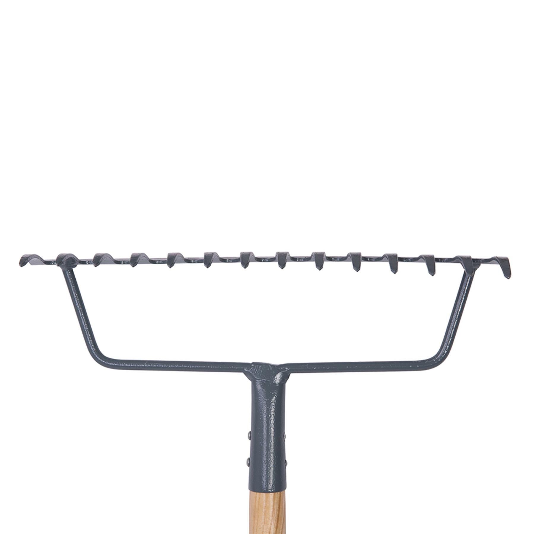 Somerset Collection Garden Rake Premium Ash 1320mm Ideal For Cultivating Soil