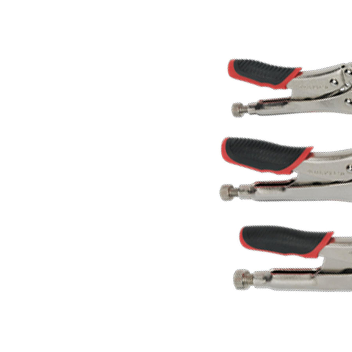 Sealey Locking Pliers Set 3pc Quick Release