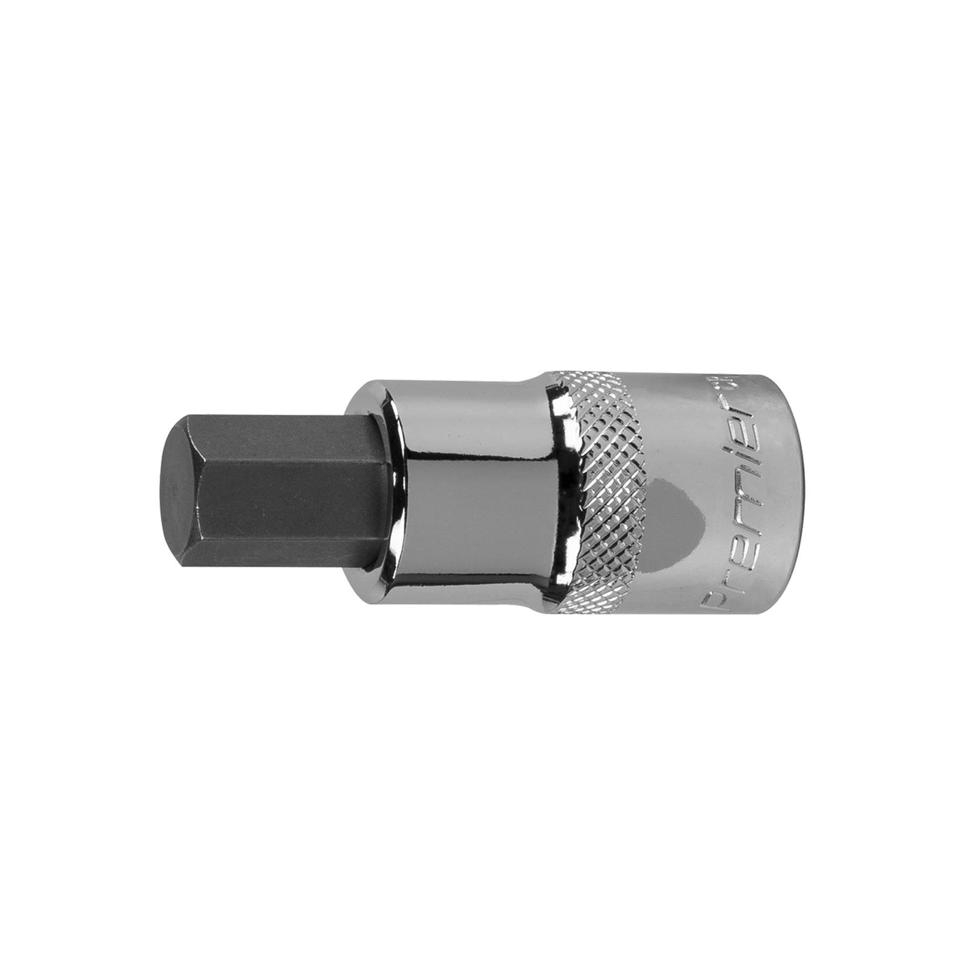 Sealey Hex Socket Bit 12mm 1/2"Sq Drive Chrome Vanadium Steel