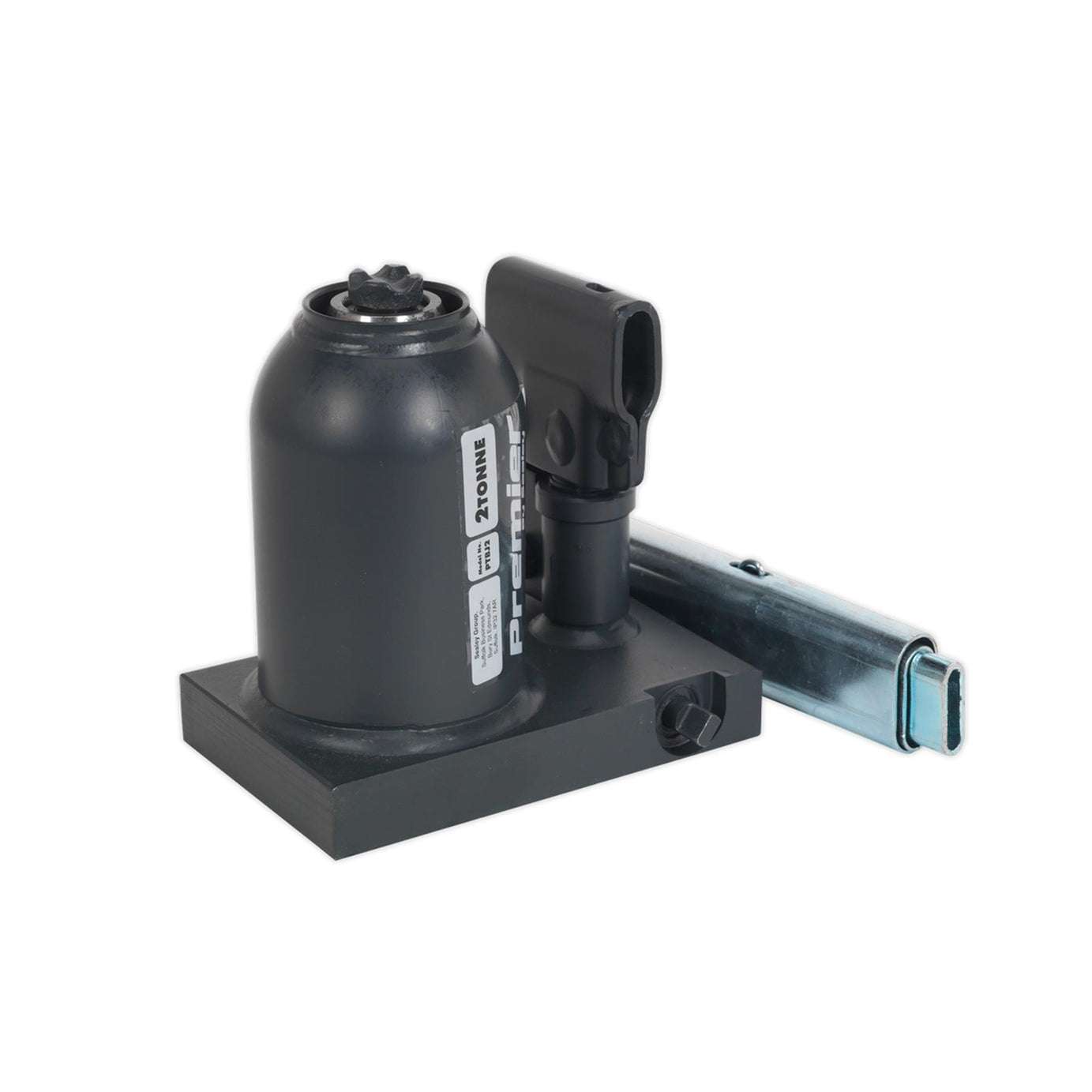 Sealey Premier Telescopic Bottle Jack 2tonne Safety Overload Valve