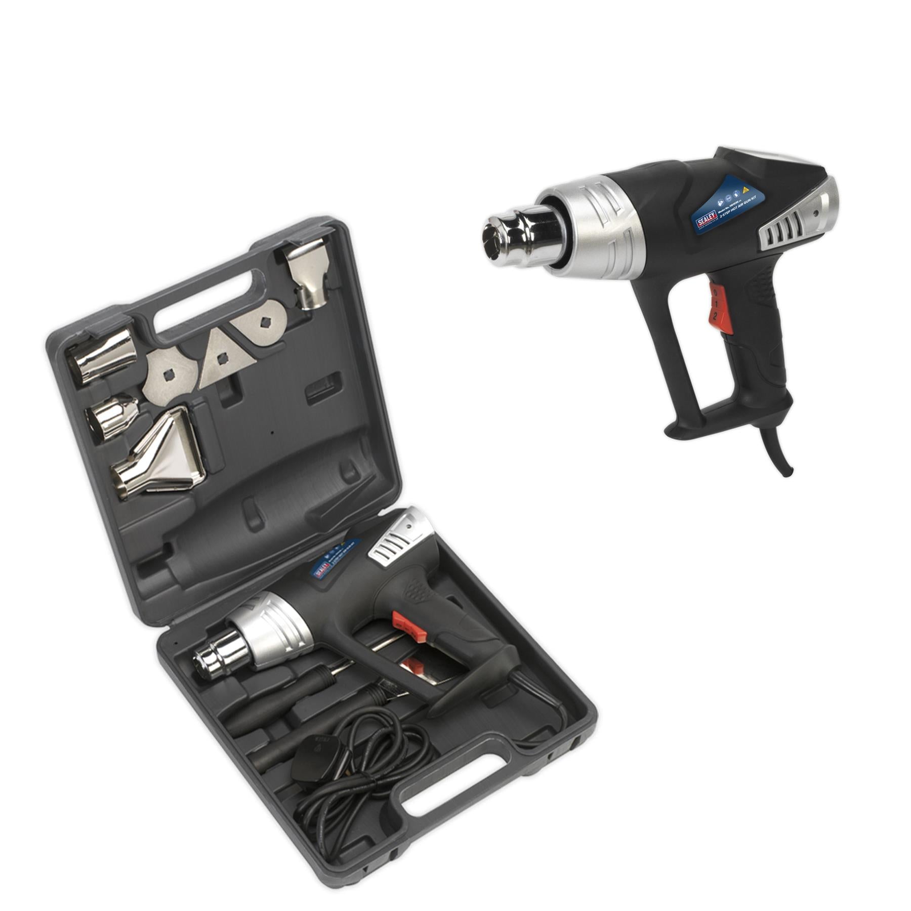 Sealey Hot Air Gun Kit 2-Step 350�C/600�C