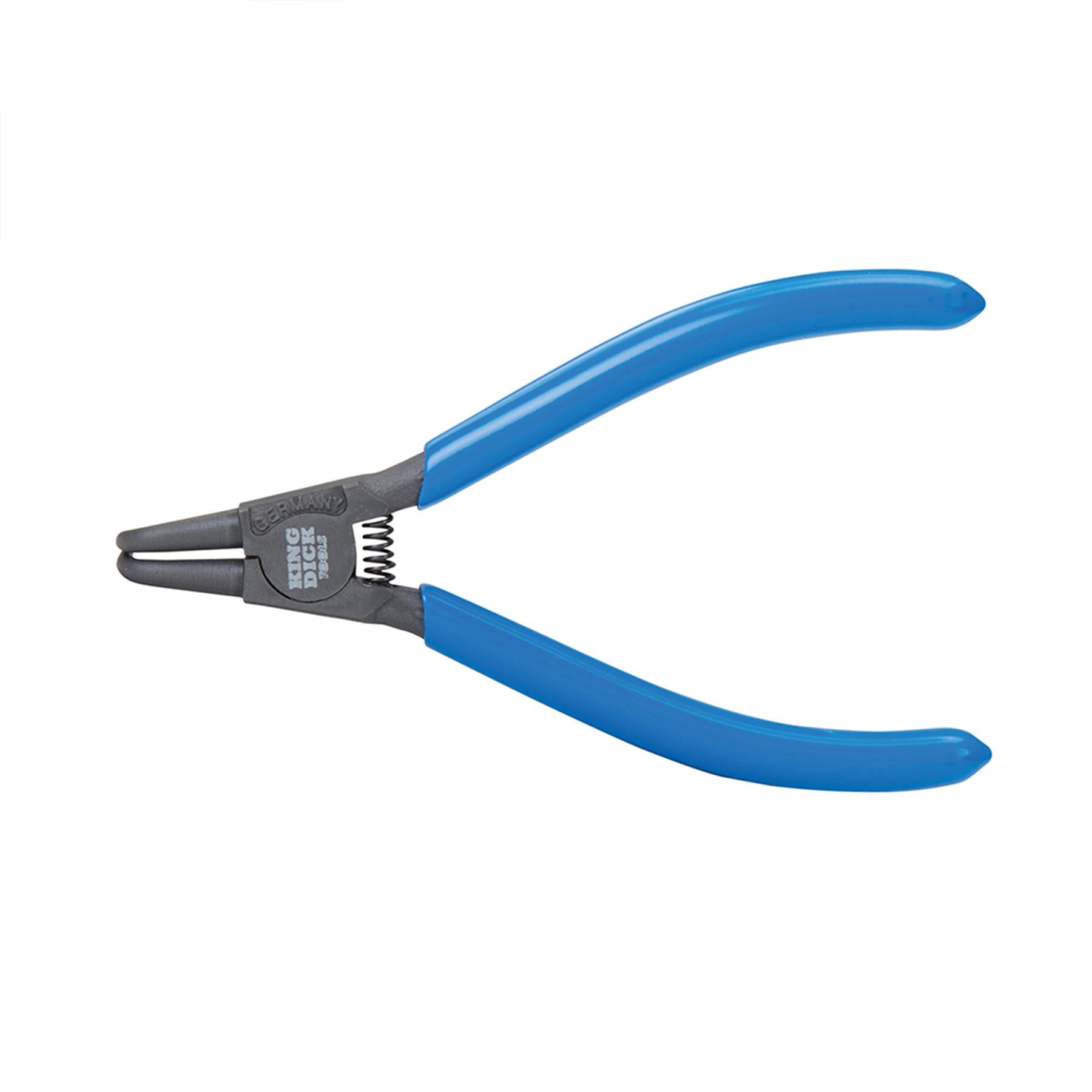 King Dick Outside Circlip Pliers Bent Soft Grip Handles 125mm