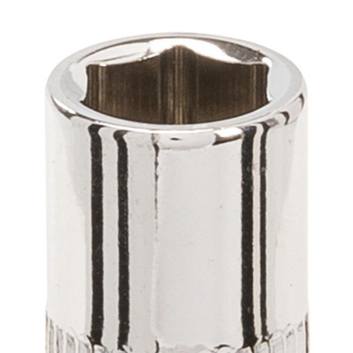 Quality Socket 1/4" Drive Metric Hex Square 8mm Individual Hex Polished Crv