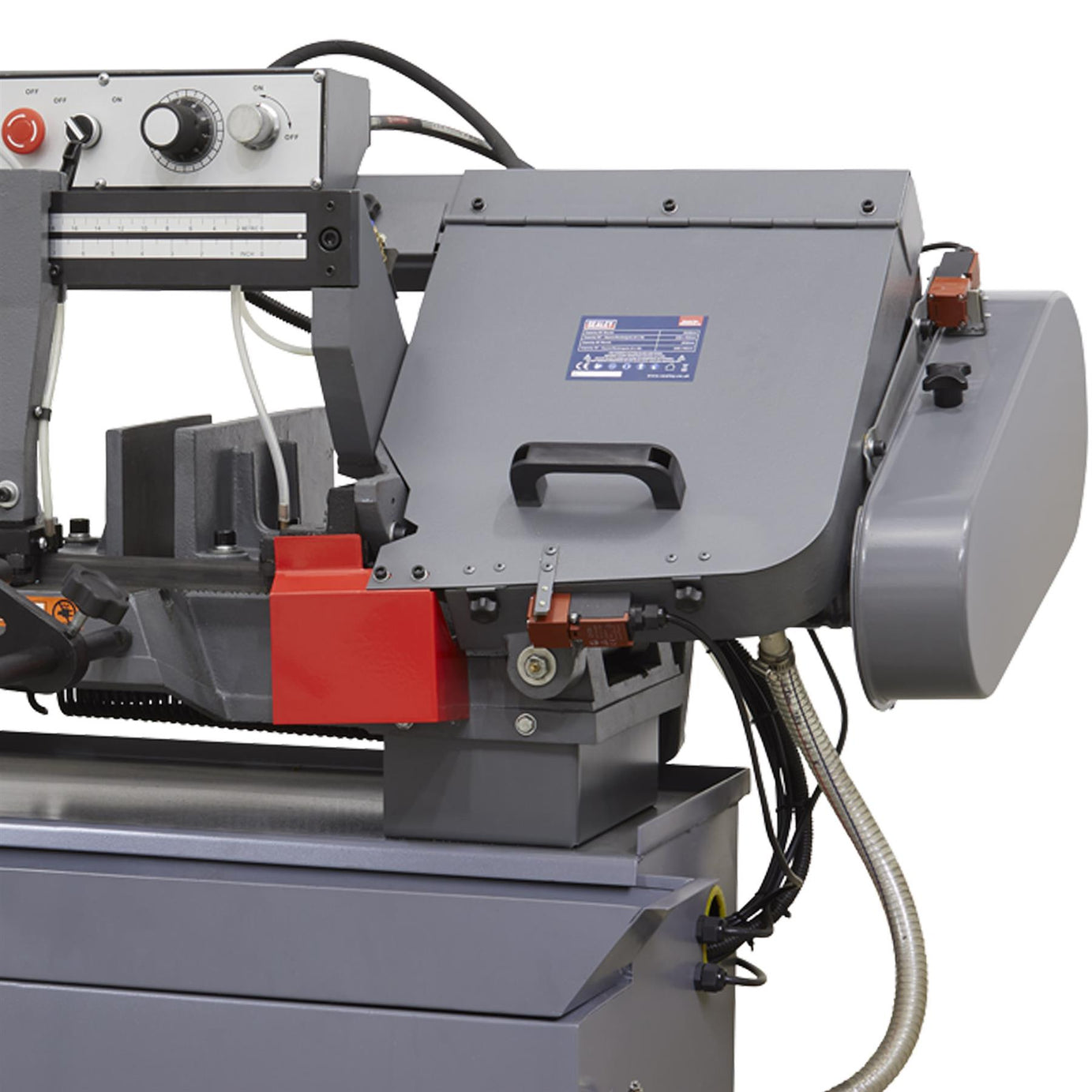 Sealey Bandsaw 400mm Horizontal Hydraulic Arm