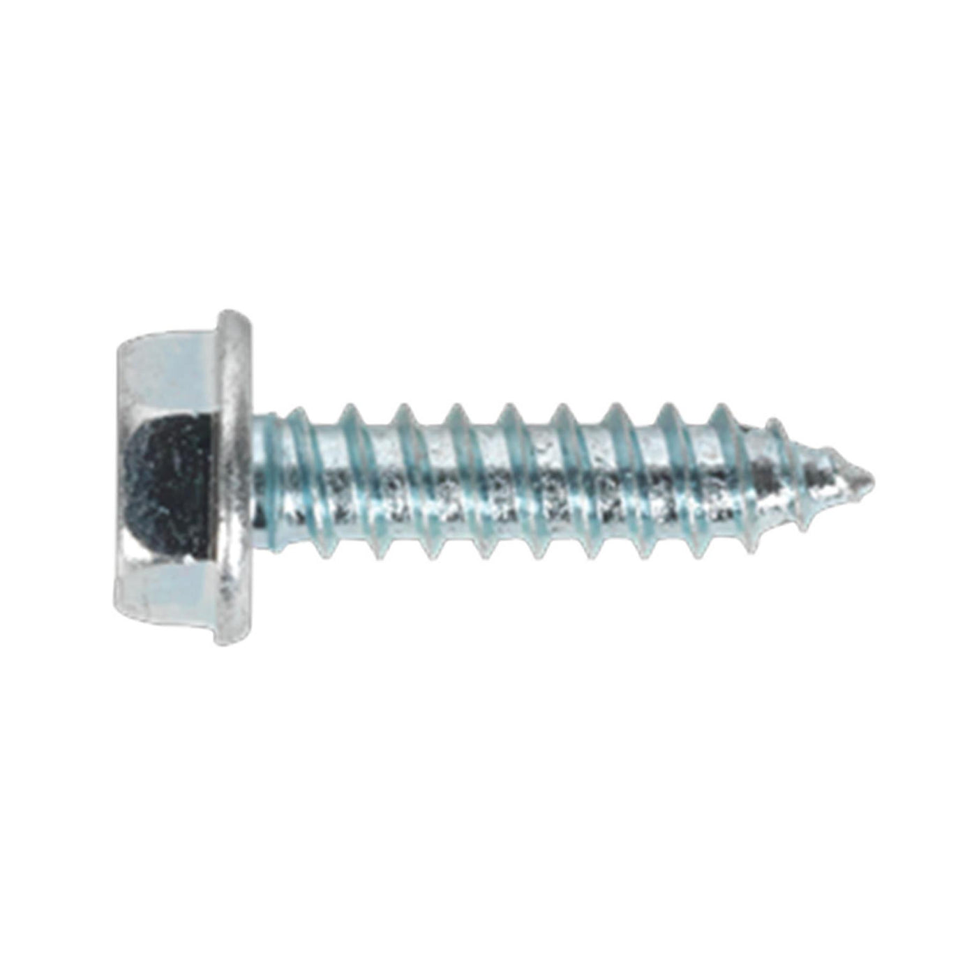 Sealey Acme Screw Washer Faced Zinc #10 x 3/4" Pack of 50