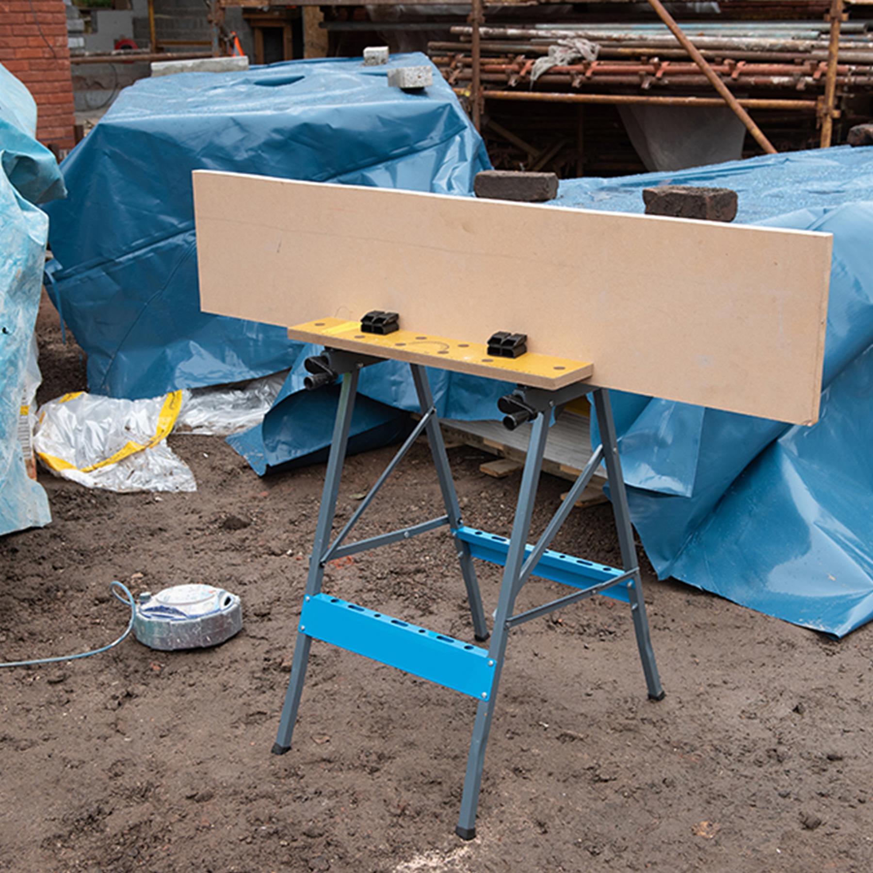 Portable Workbench 100Kg DIY Tools Includes 2 X Worktops Size 560 X 110mm