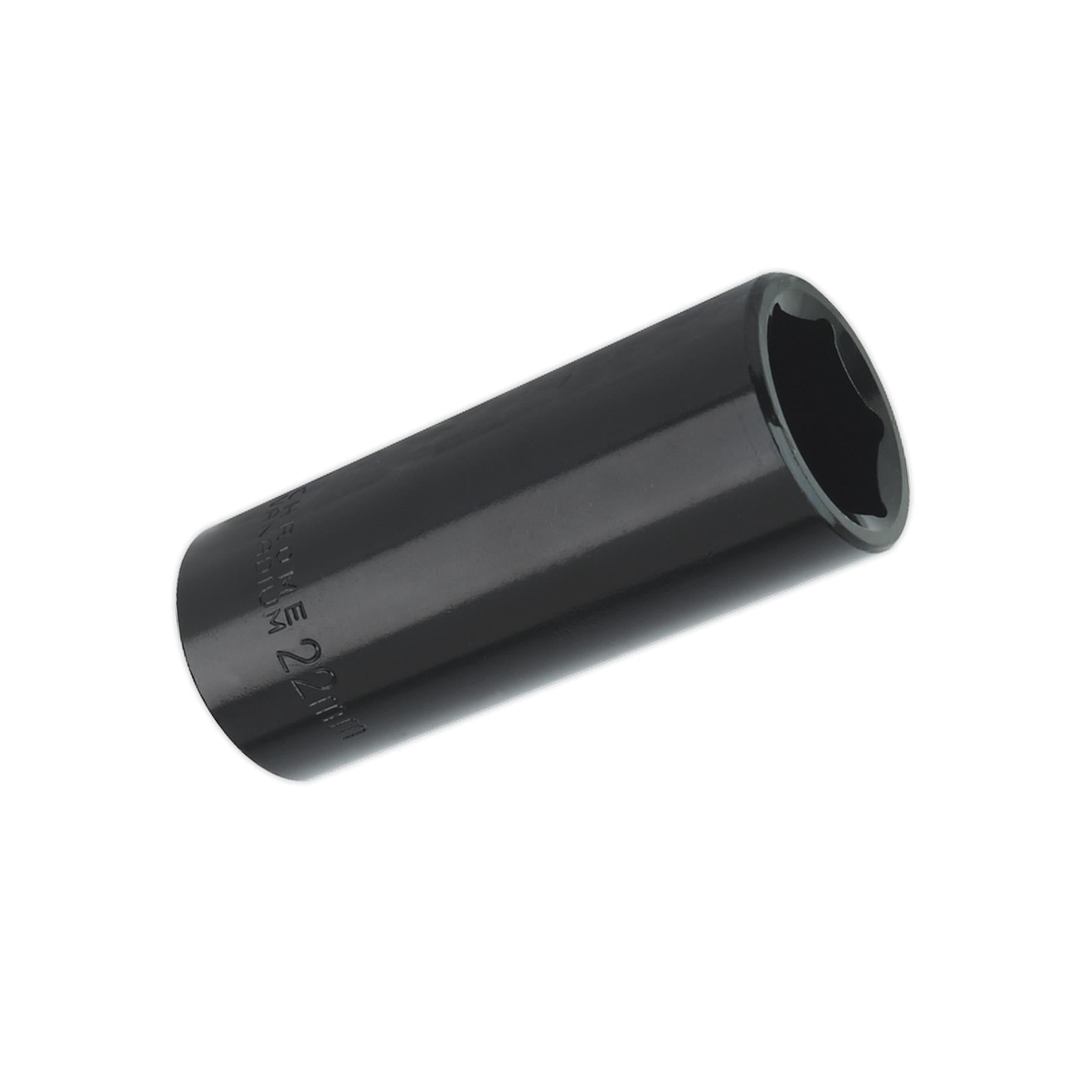Sealey Impact Socket 22mm Deep 1/2"Sq Drive