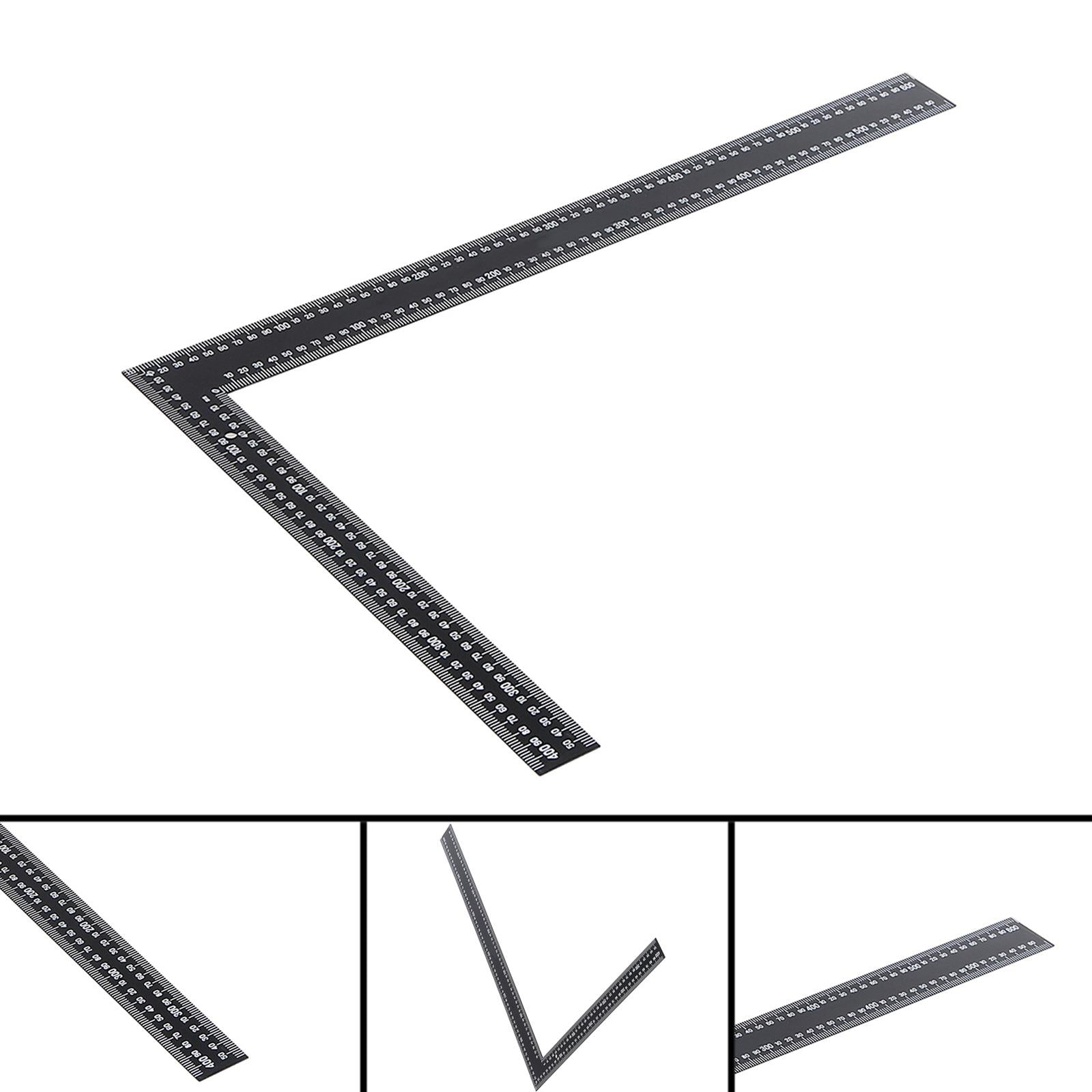 Steel Framing Square 600 X 400mm With Metric And Imperial Markings Tool