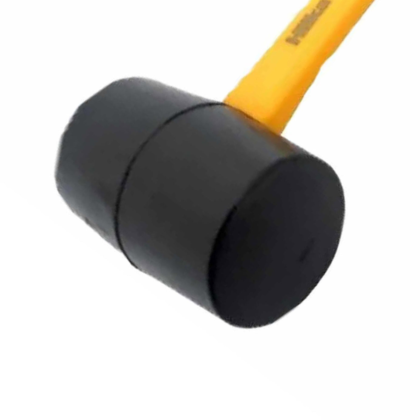 black rubber mallet