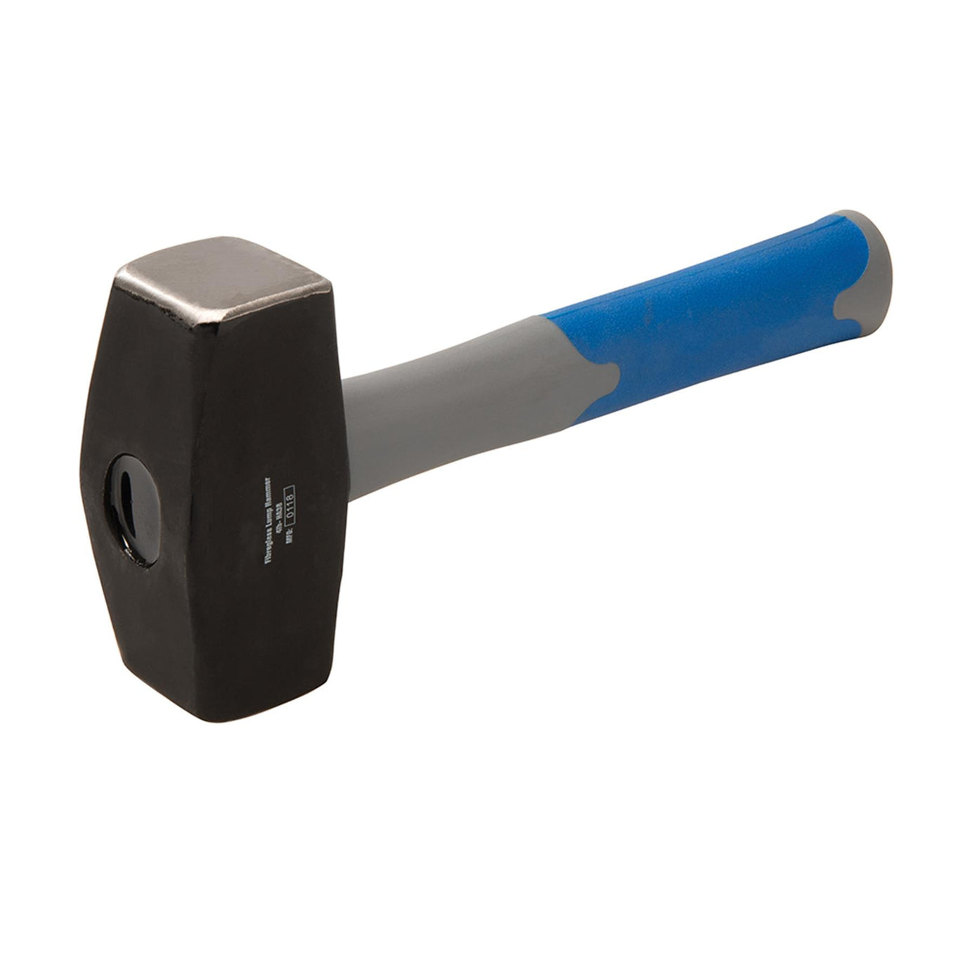 Fibreglass Lump Hammer 4Lb (1.81Kg) Steel Mallet High Grip Demoliton Building