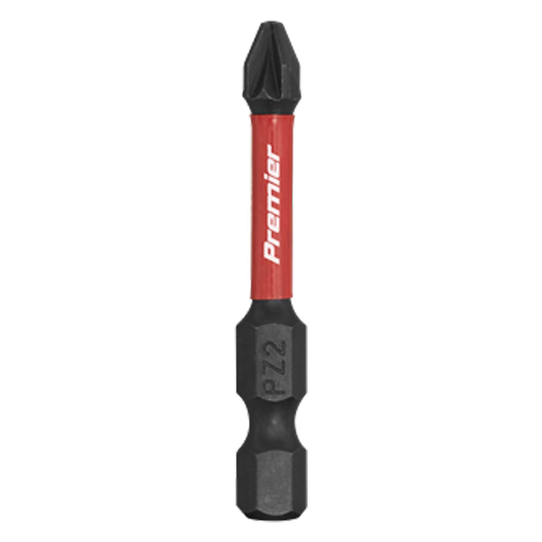 Sealey Pozi #2 Impact Power Tool Bits 50mm - 10pc