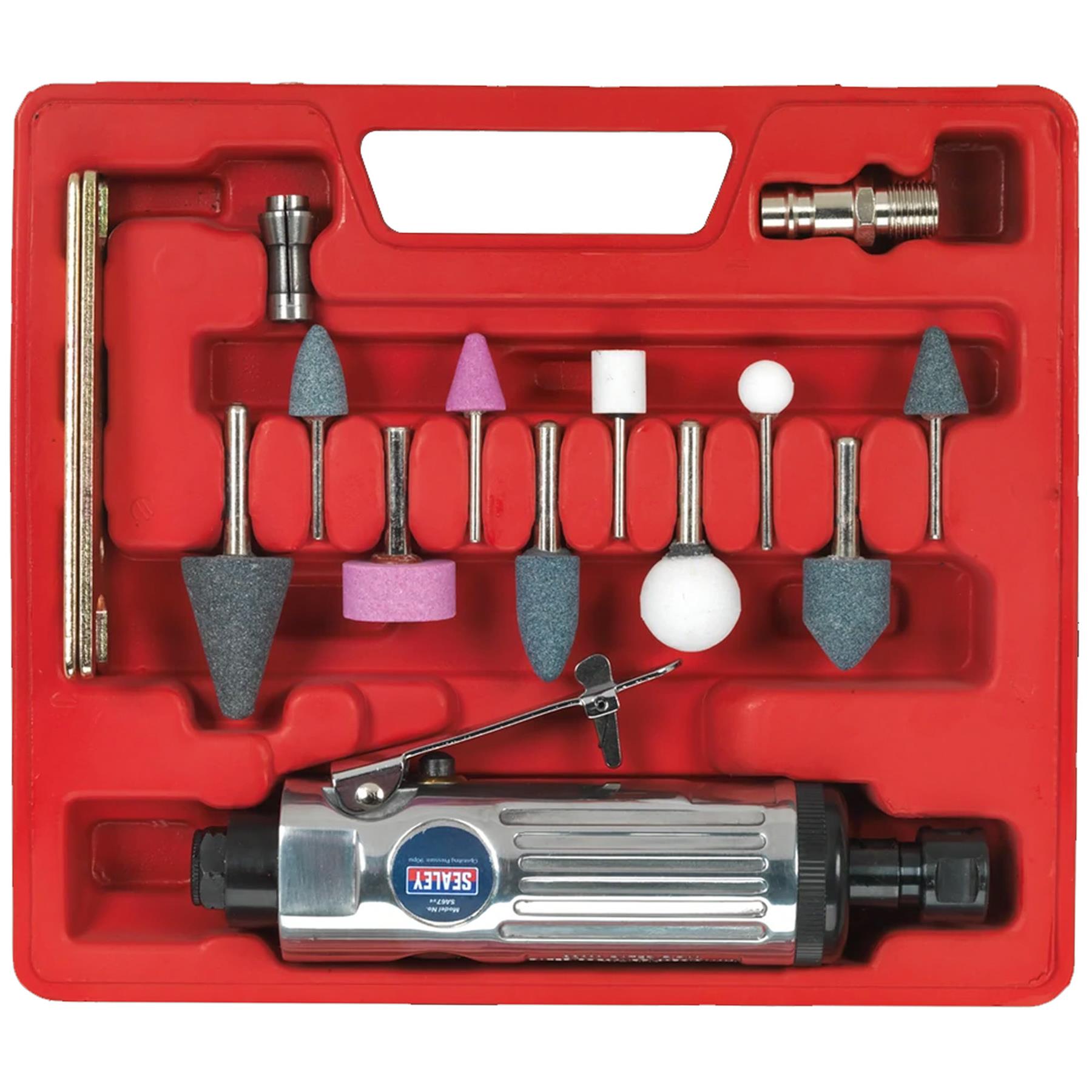 Sealey Air Die Grinder Kit 16pc