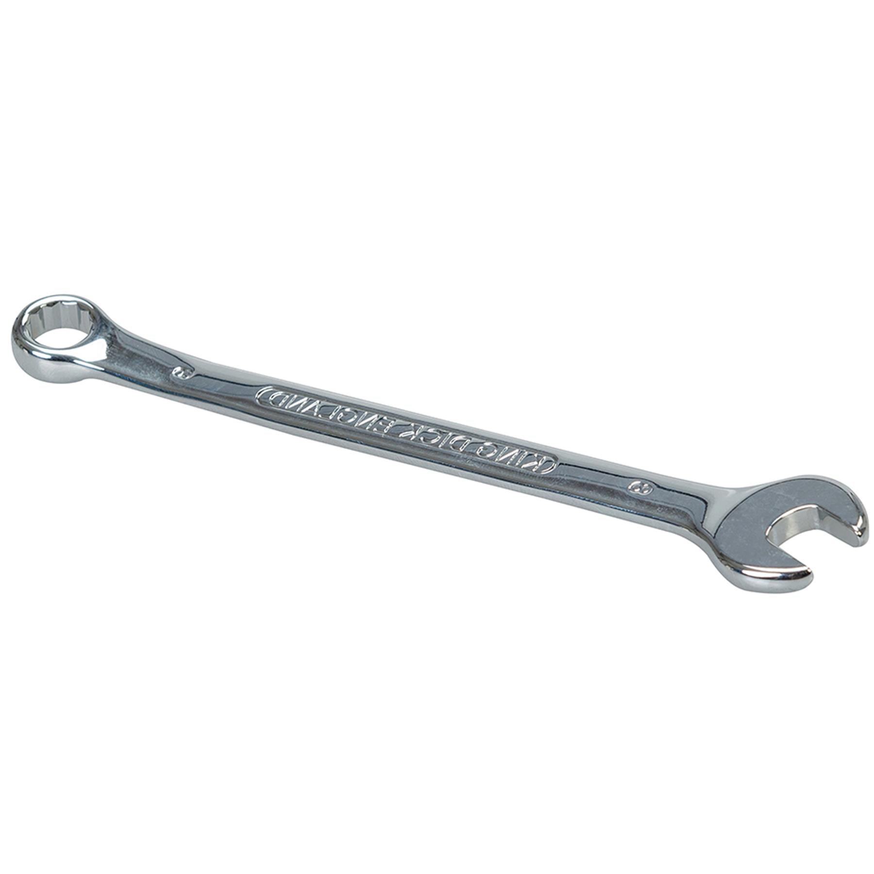 King Dick metric 8 MM polished chrome combination spanner wrenches spanners