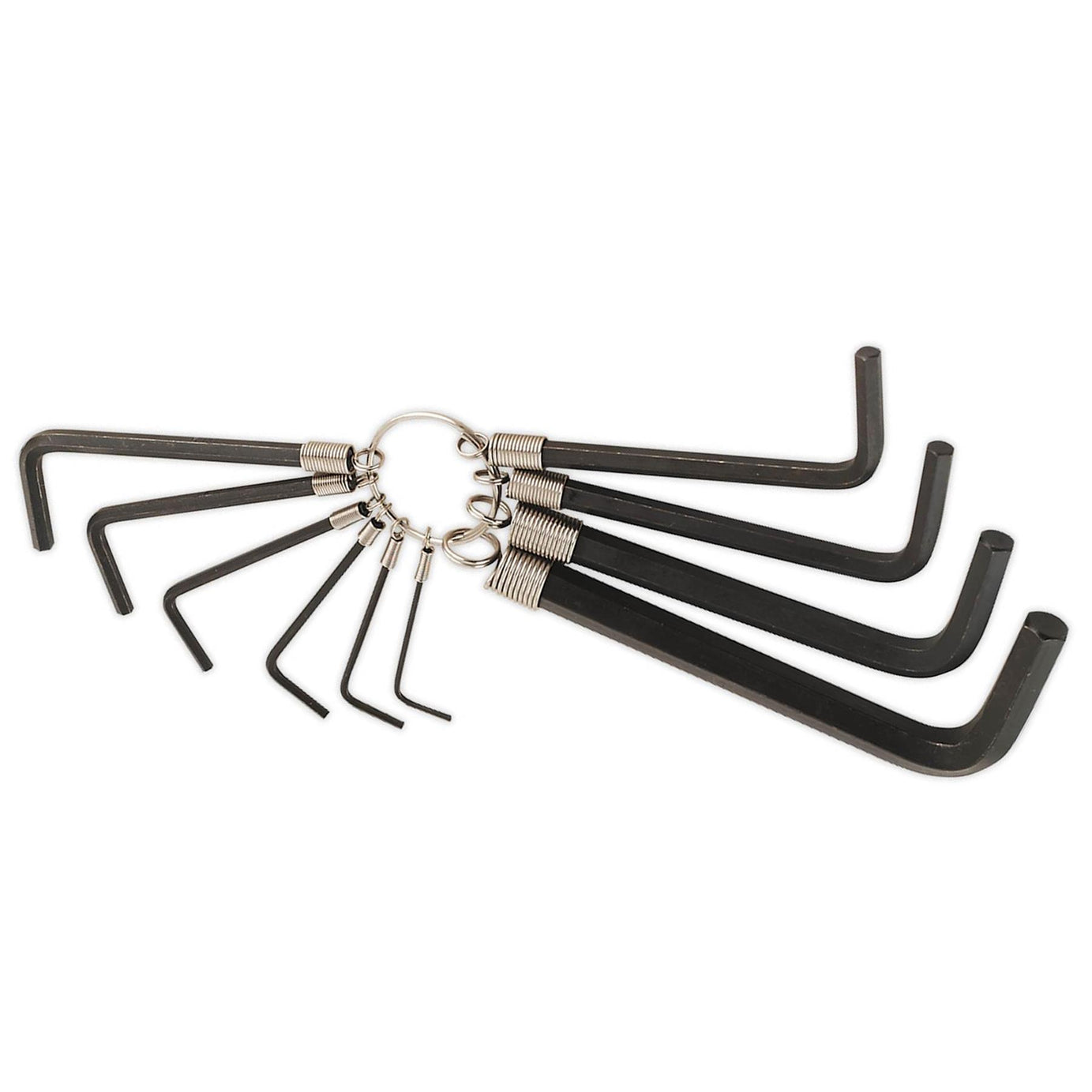 Sealey Hex Key Set on Ring 10pc Metric