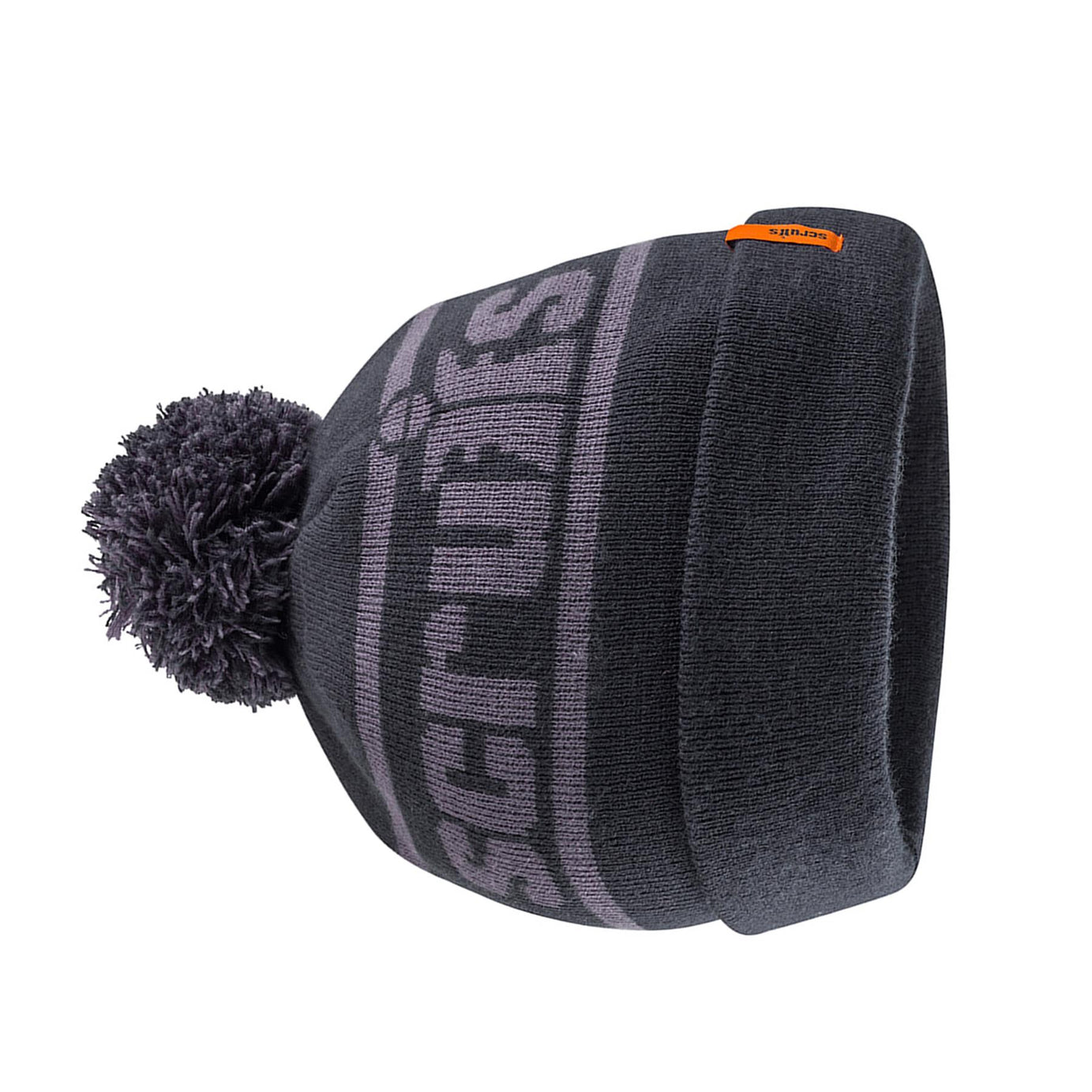 Scruffs Trade Bobble Hat Navy With Soft Padded